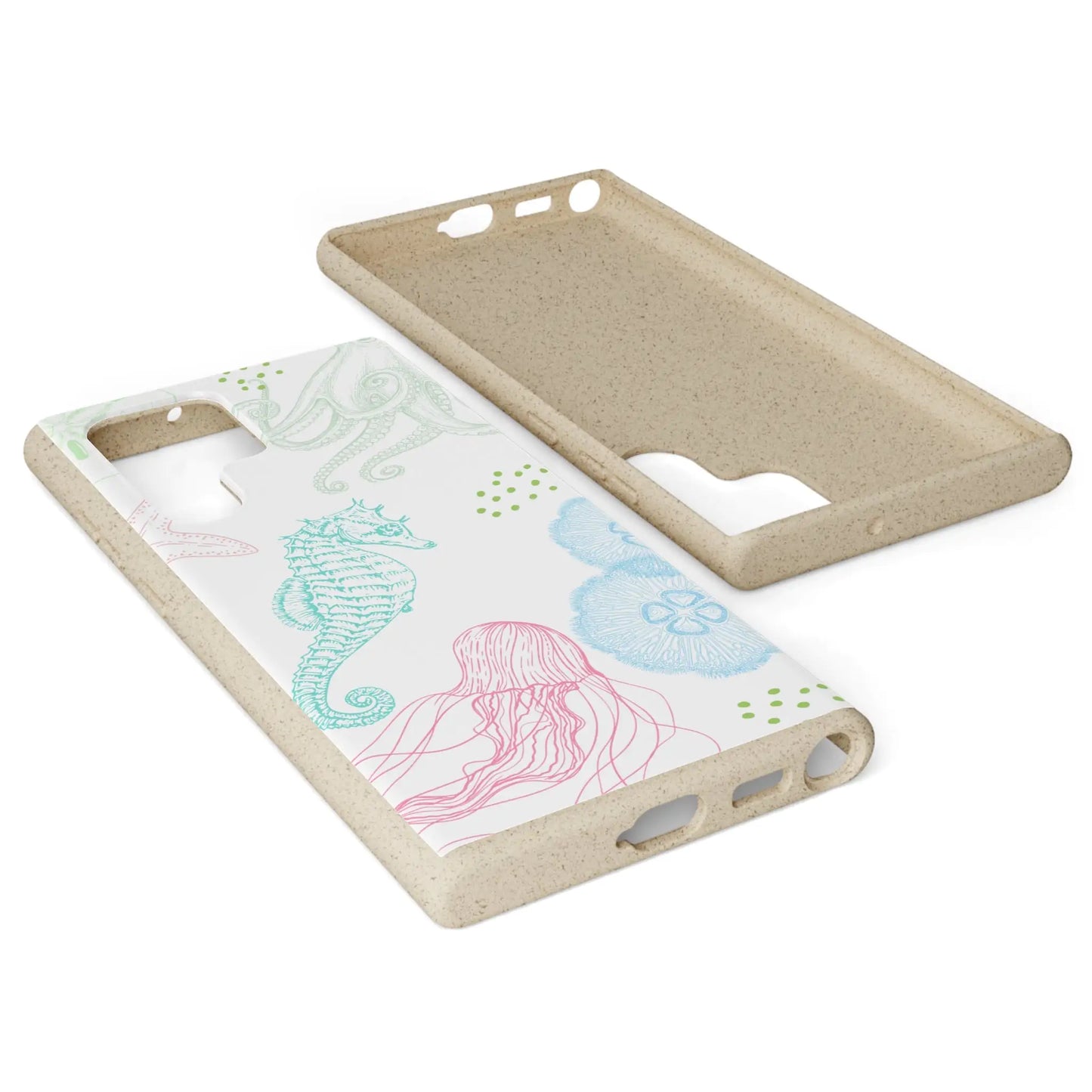 Pastel Coast Biodegradable Phone Case for IPhone and Samsung Galaxy