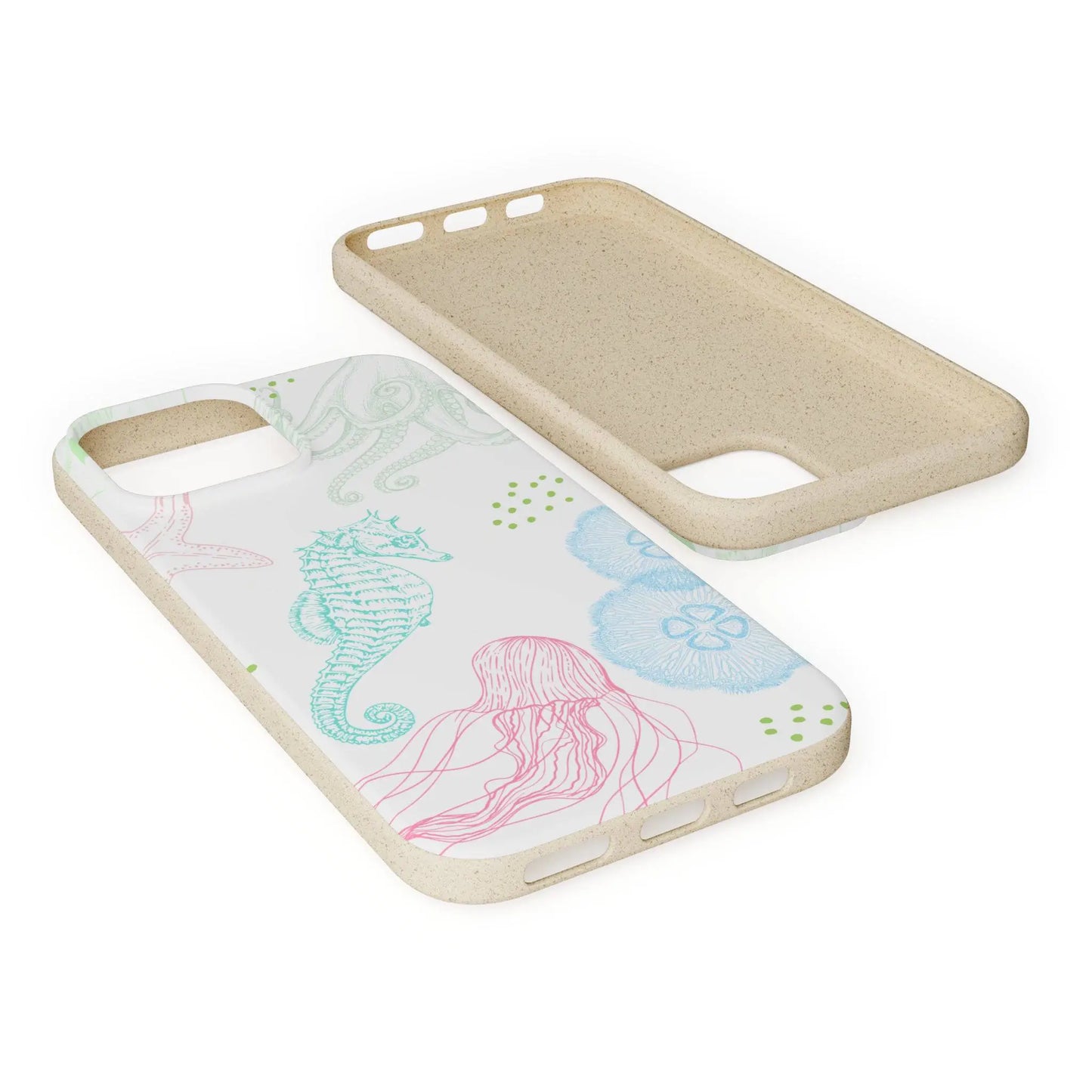 Pastel Coast Biodegradable Phone Case for IPhone and Samsung Galaxy