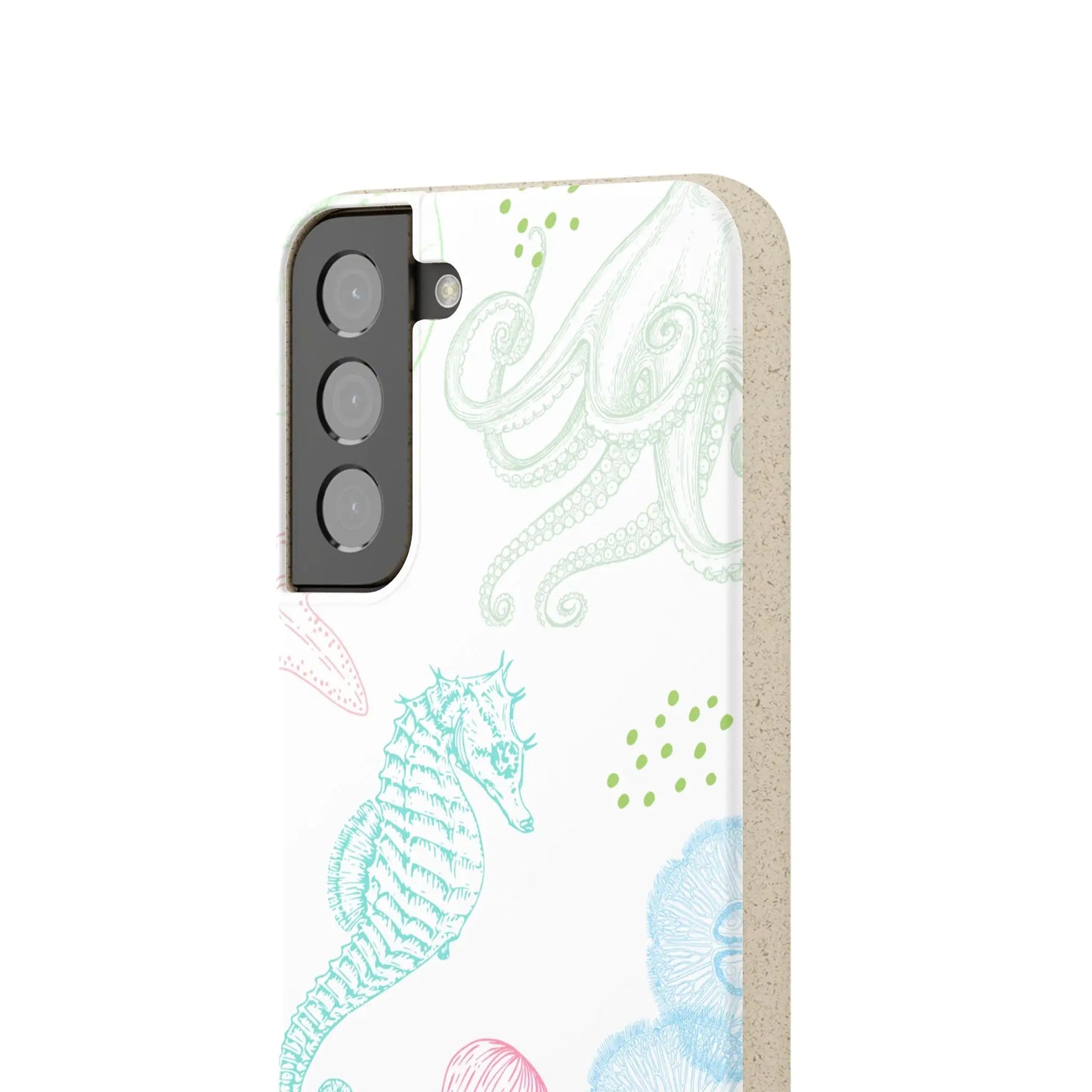 Pastel Coast Biodegradable Phone Case for IPhone and Samsung Galaxy