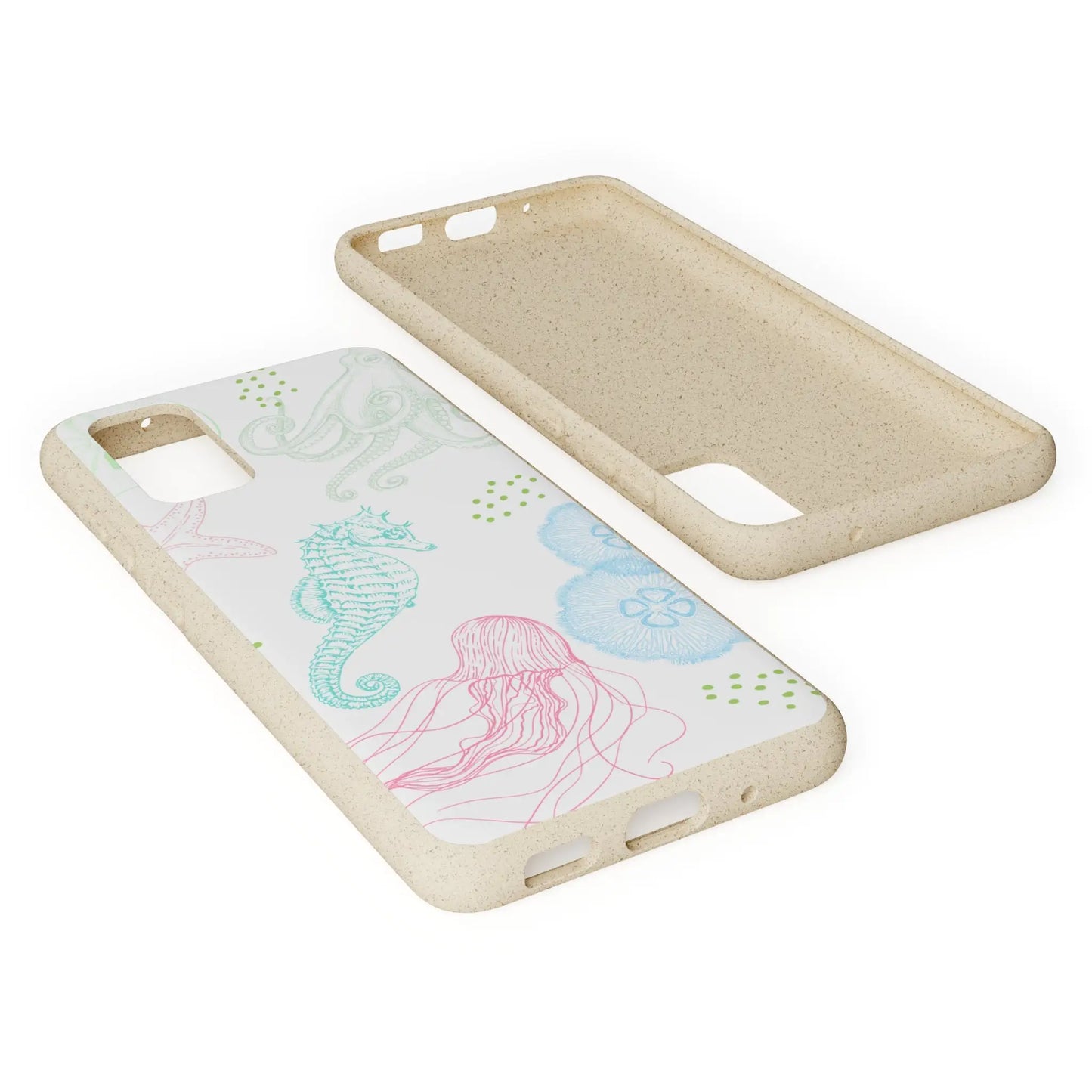 Pastel Coast Biodegradable Phone Case for IPhone and Samsung Galaxy