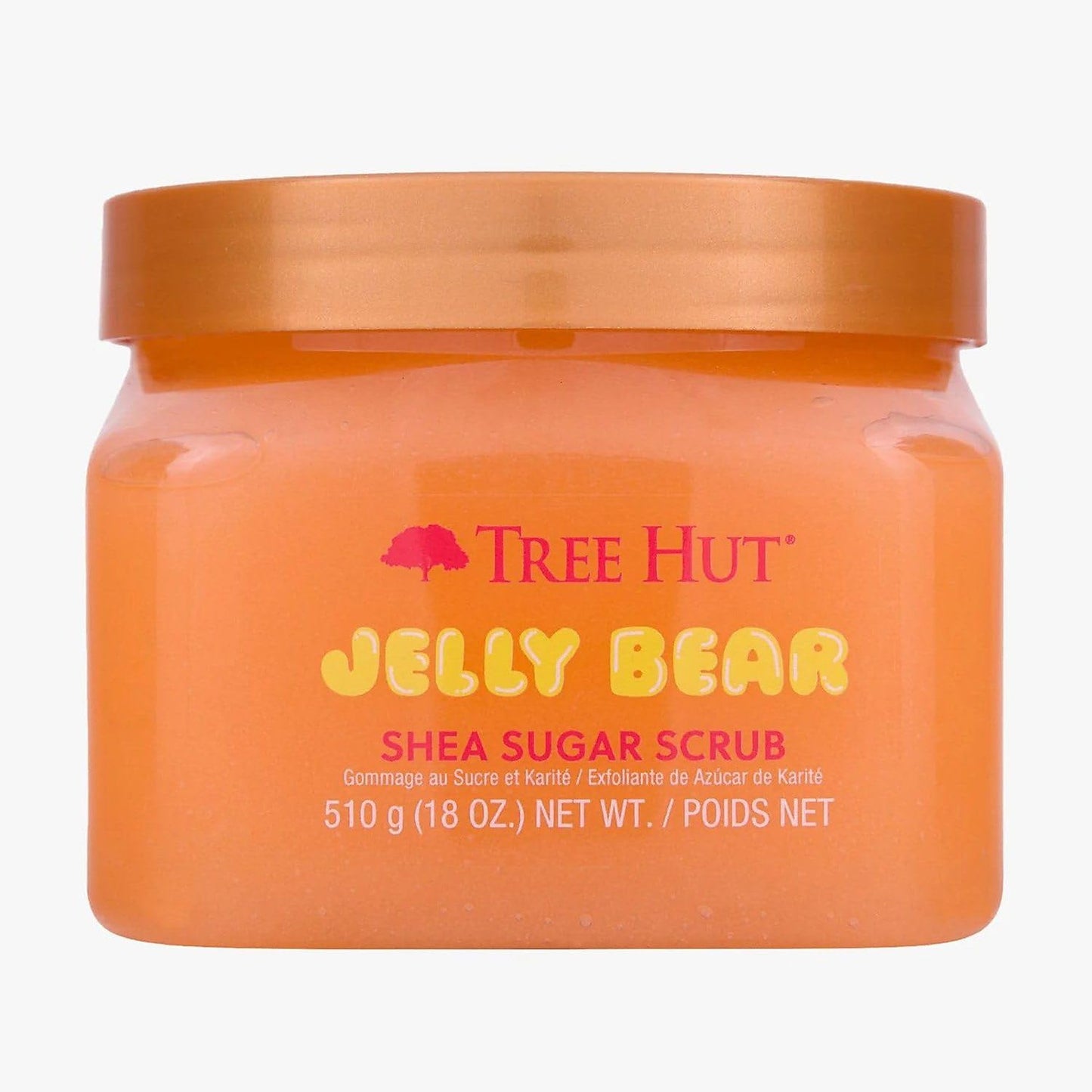 Tree Hut Shea Sugar Scrub, Exfoliating Body Scrub Removes Dead, Dry Skin for a Soft & Hydrated Feel, Nourishing Essential Body Care, 18 fl oz.