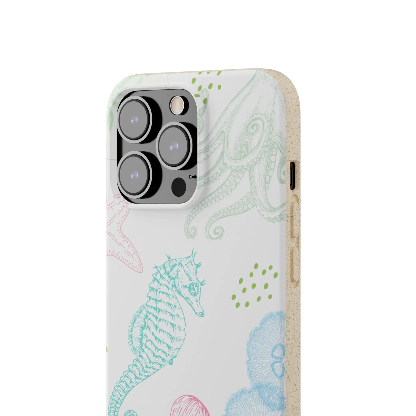Pastel Coast Biodegradable Phone Case for IPhone and Samsung Galaxy