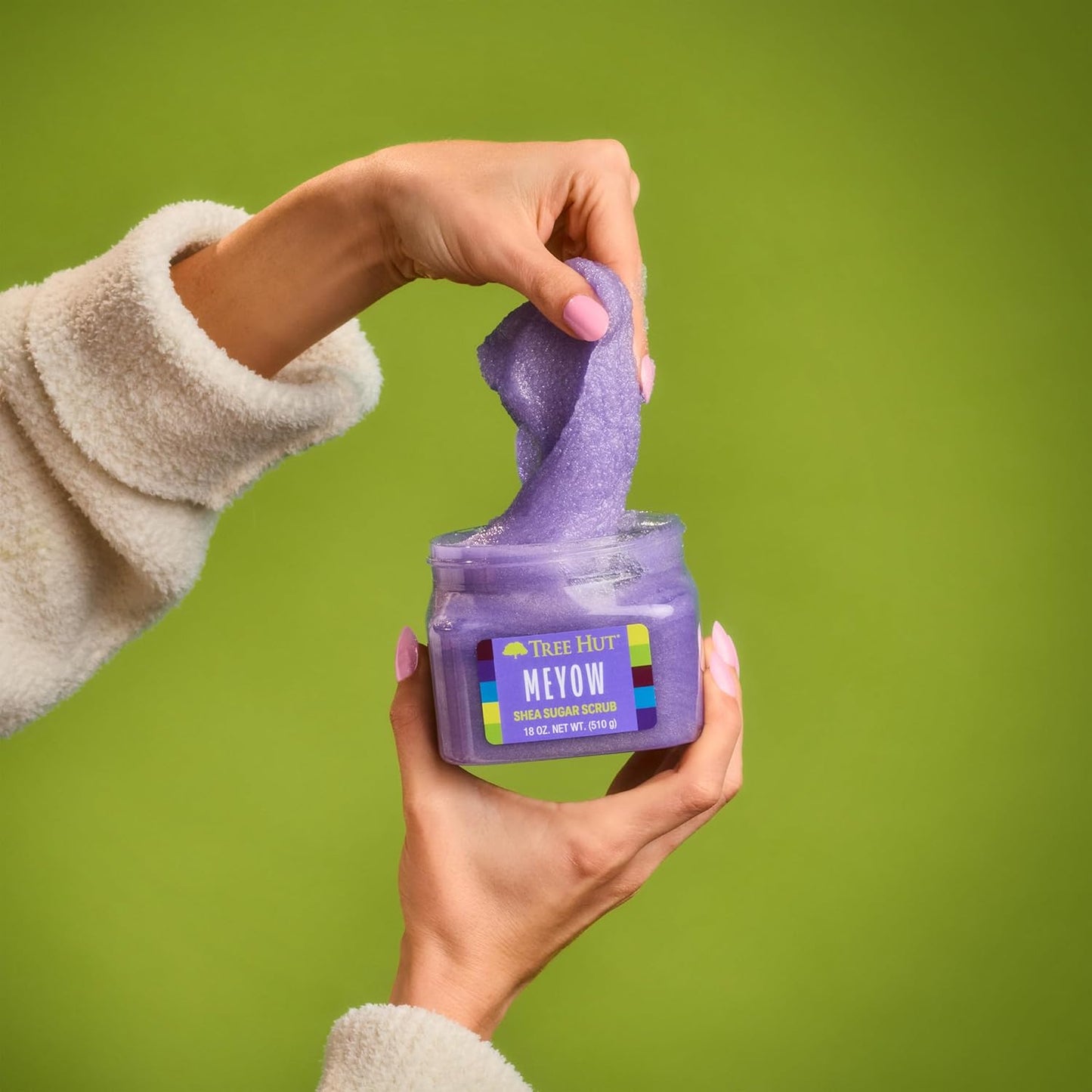 Tree Hut Shea Sugar Scrub, Exfoliating Body Scrub Removes Dead, Dry Skin for a Soft & Hydrated Feel, Nourishing Essential Body Care, 18 fl oz.