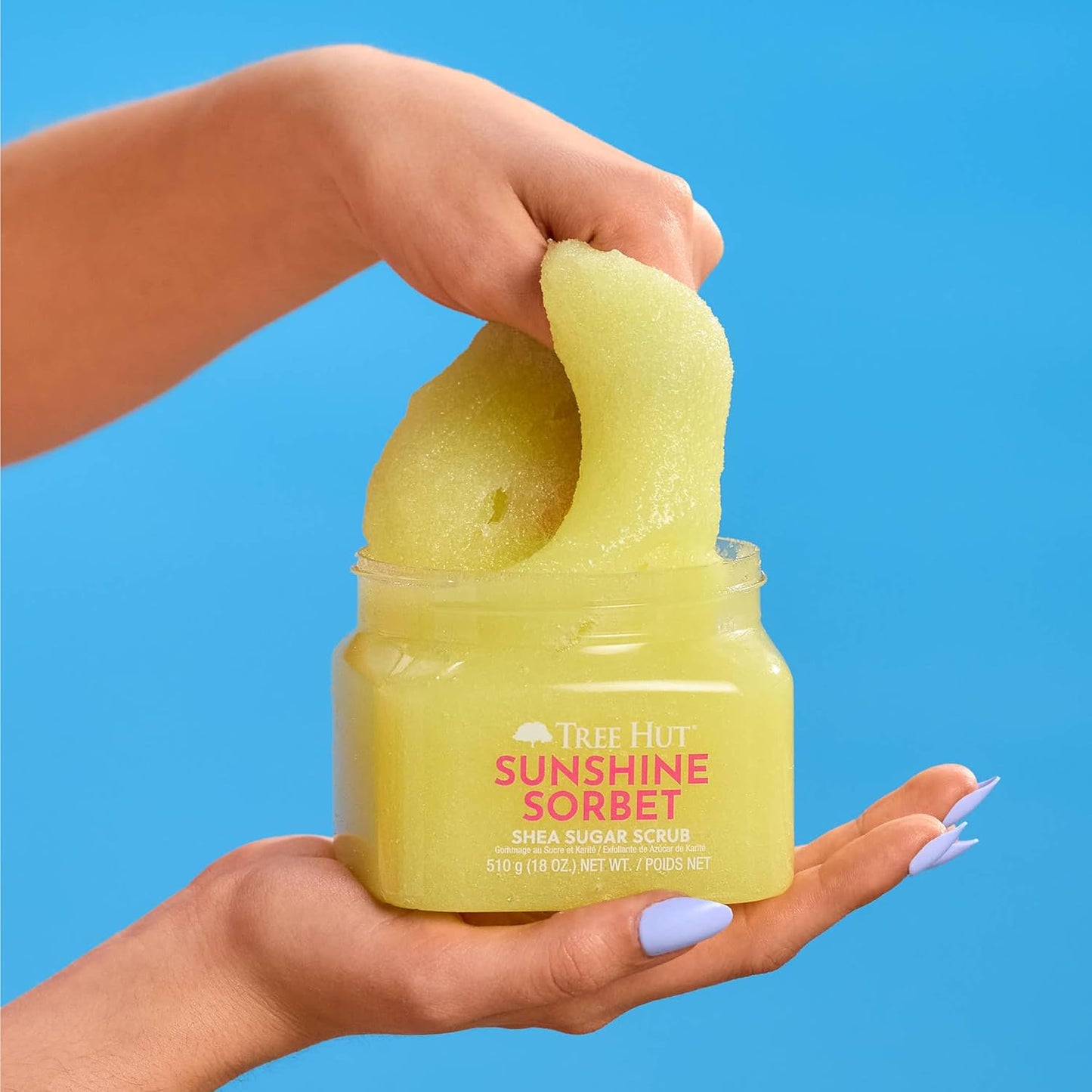 Tree Hut Shea Sugar Scrub, Exfoliating Body Scrub Removes Dead, Dry Skin for a Soft & Hydrated Feel, Nourishing Essential Body Care, 18 fl oz.