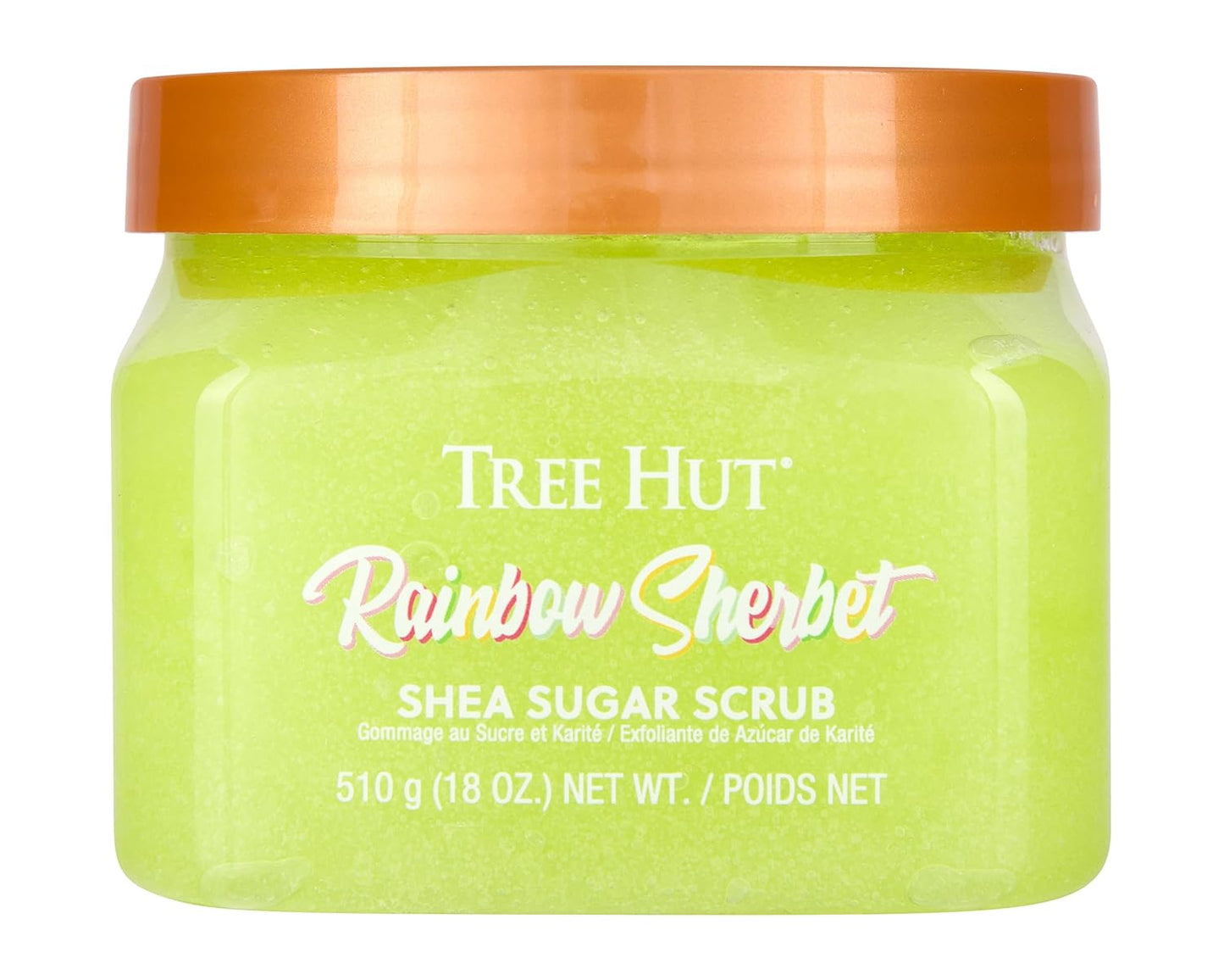 Tree Hut Shea Sugar Scrub, Exfoliating Body Scrub Removes Dead, Dry Skin for a Soft & Hydrated Feel, Nourishing Essential Body Care, 18 fl oz.