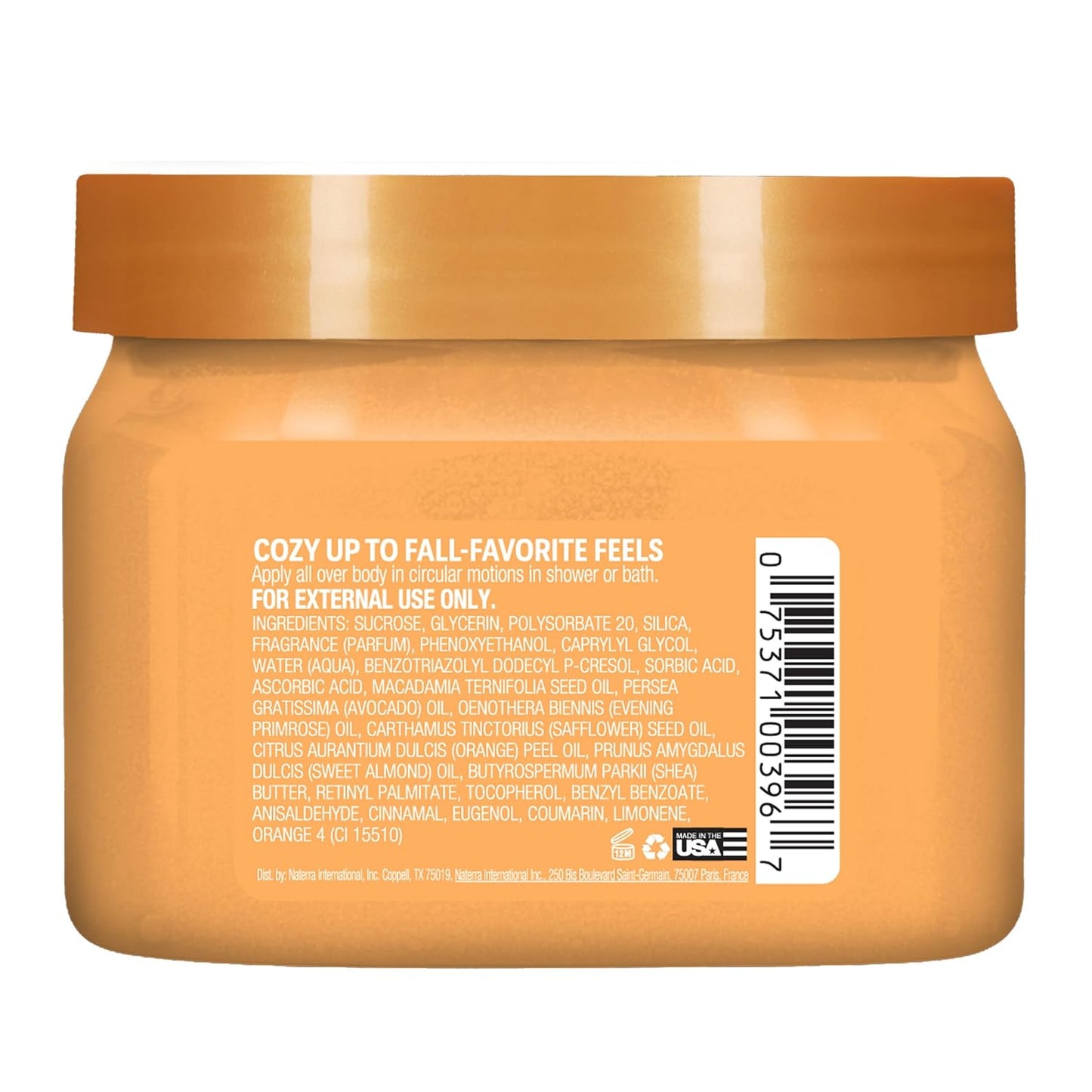 Tree Hut Shea Sugar Scrub, Exfoliating Body Scrub Removes Dead, Dry Skin for a Soft & Hydrated Feel, Nourishing Essential Body Care, 18 fl oz.