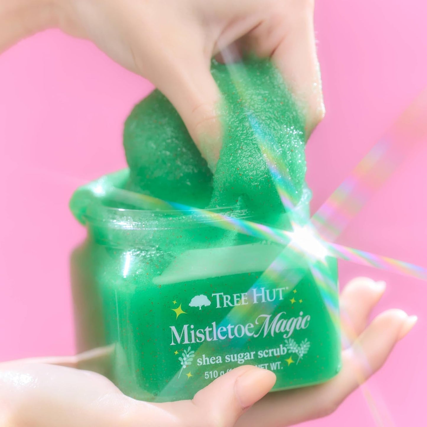 Tree Hut Shea Sugar Scrub, Exfoliating Body Scrub Removes Dead, Dry Skin for a Soft & Hydrated Feel, Nourishing Essential Body Care, 18 fl oz.