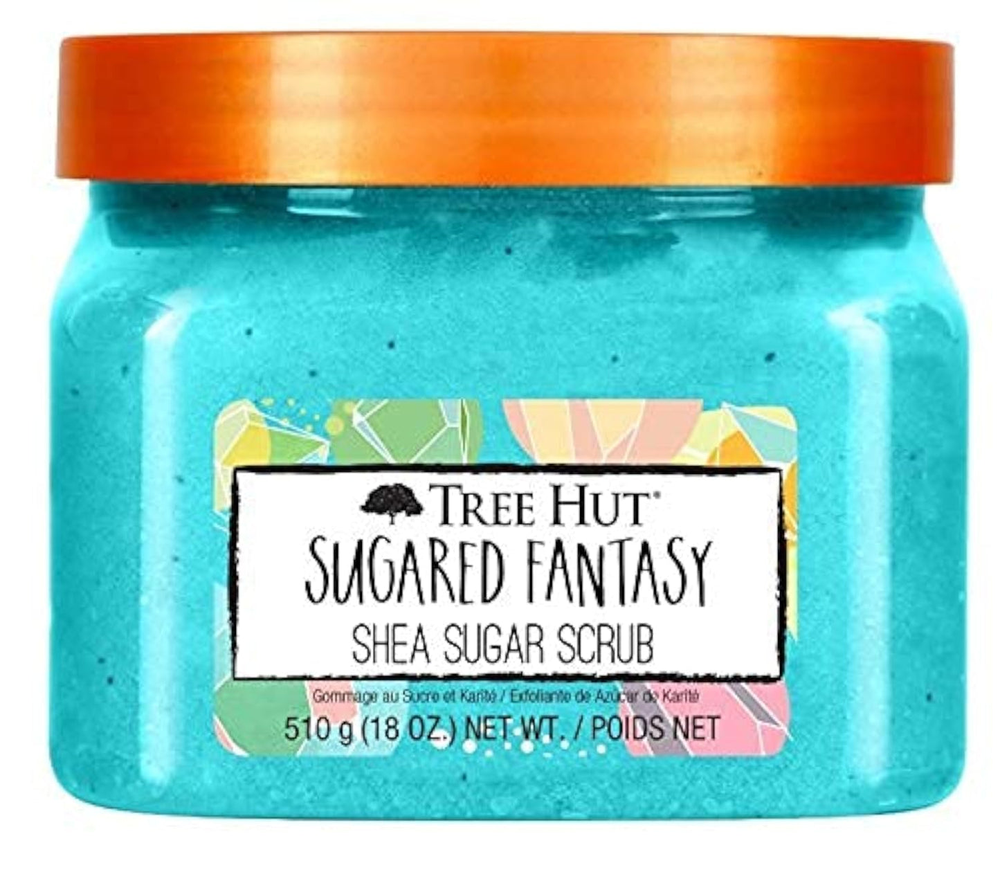 Tree Hut Shea Sugar Scrub, Exfoliating Body Scrub Removes Dead, Dry Skin for a Soft & Hydrated Feel, Nourishing Essential Body Care, 18 fl oz.