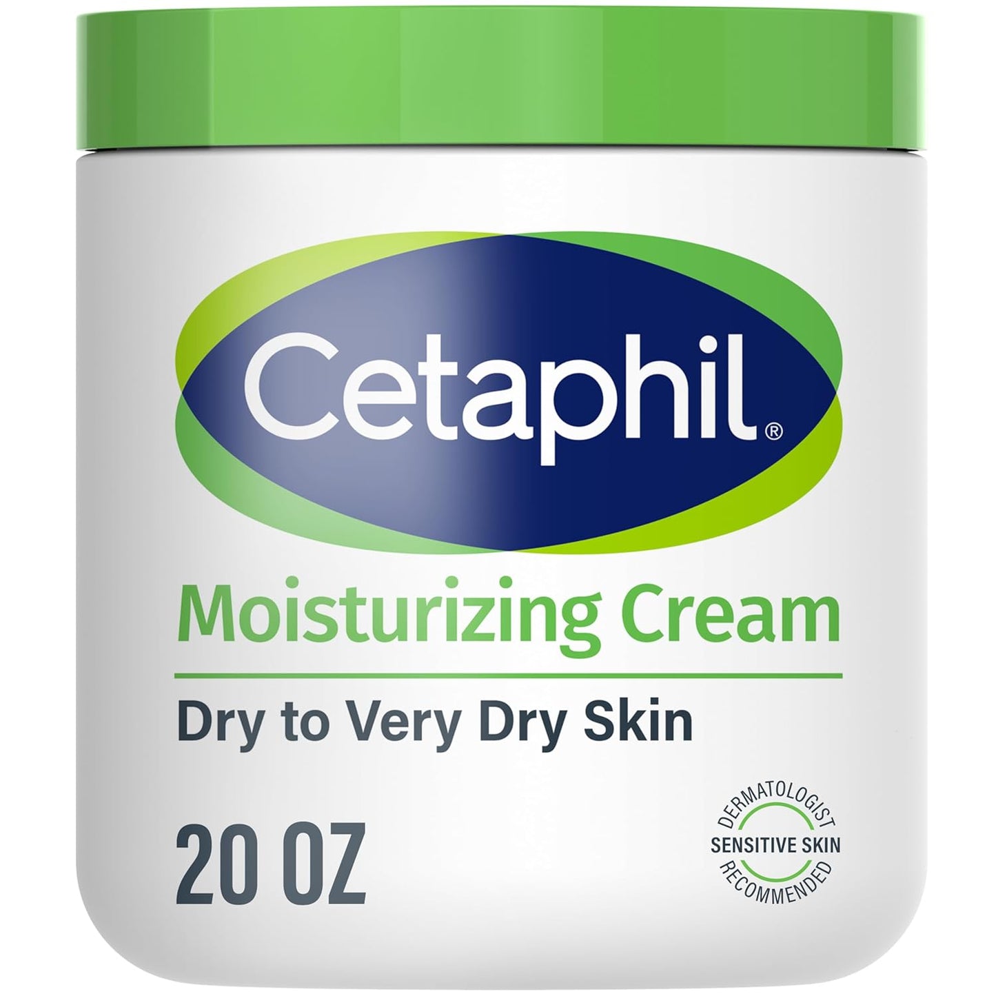 Cetaphil Face & Body Moisturizer, Hydrating Moisturizing Cream for Dry to Very Dry, Sensitive Skin, NEW 16 oz 2 Pack, Fragrance Free, Non-Comedogenic, Non-Greasy