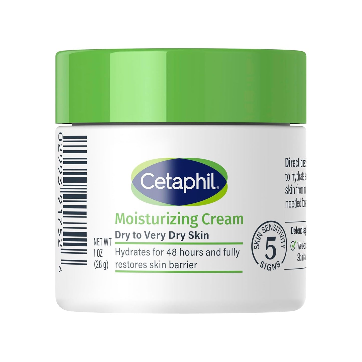 Cetaphil Face & Body Moisturizer, Hydrating Moisturizing Cream for Dry to Very Dry, Sensitive Skin, NEW 16 oz 2 Pack, Fragrance Free, Non-Comedogenic, Non-Greasy