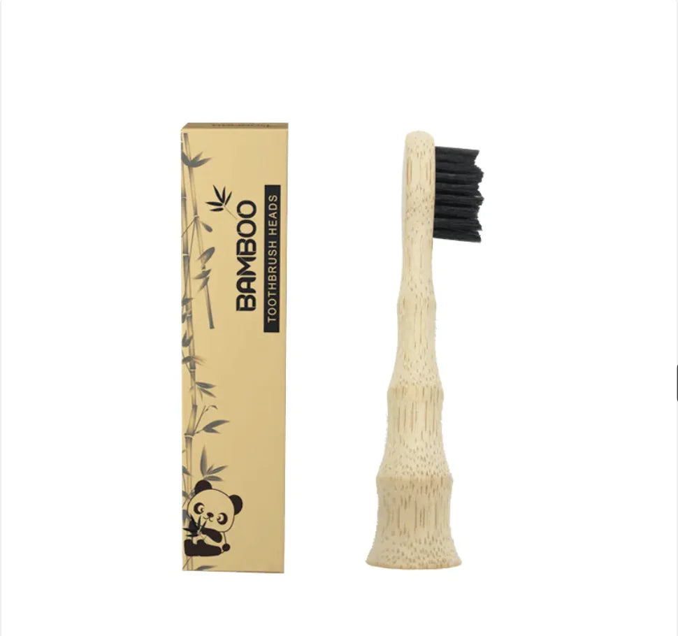 Organic Bamboo Biodegradable Electric Toothbrush Head
