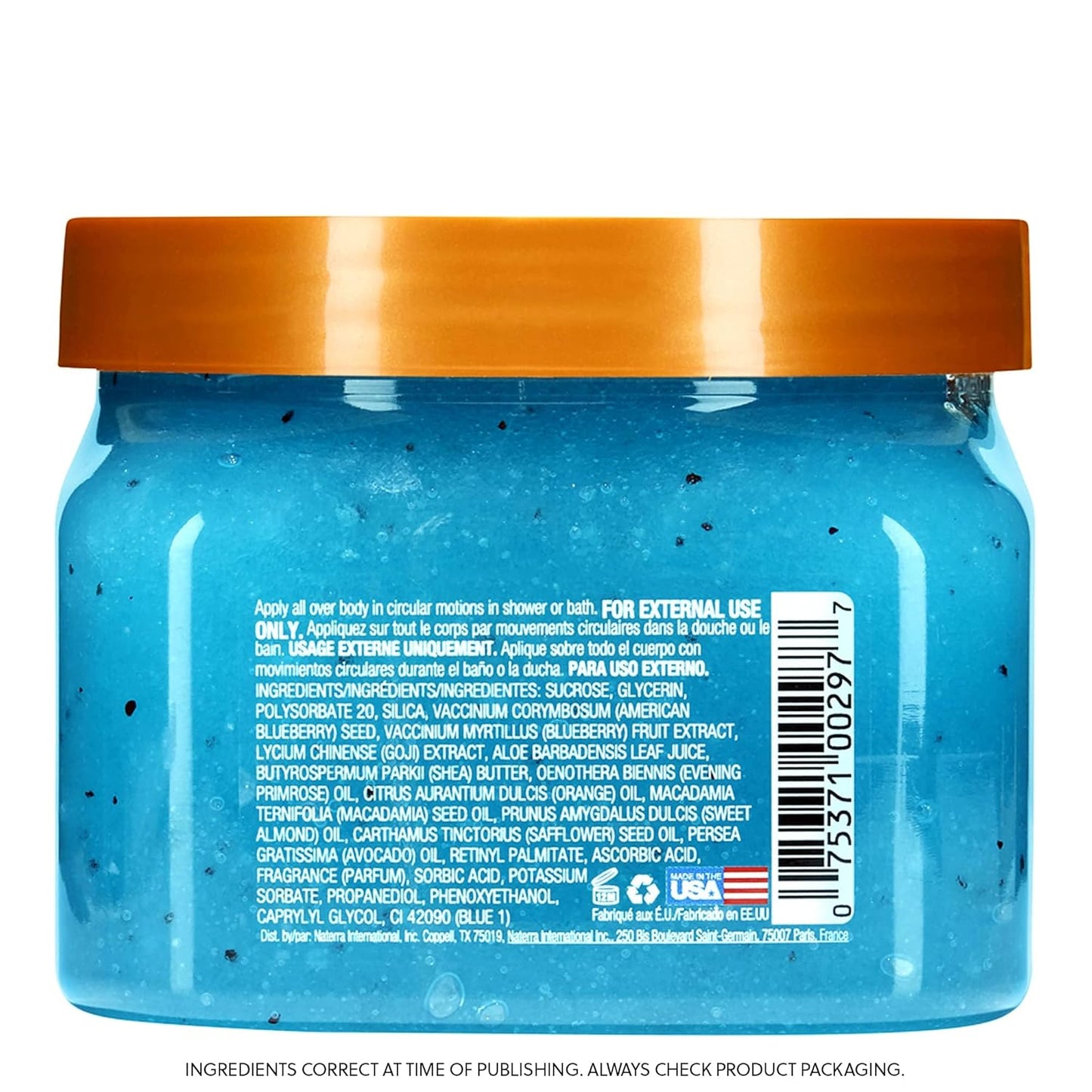 Tree Hut Shea Sugar Scrub, Exfoliating Body Scrub Removes Dead, Dry Skin for a Soft & Hydrated Feel, Nourishing Essential Body Care, 18 fl oz.