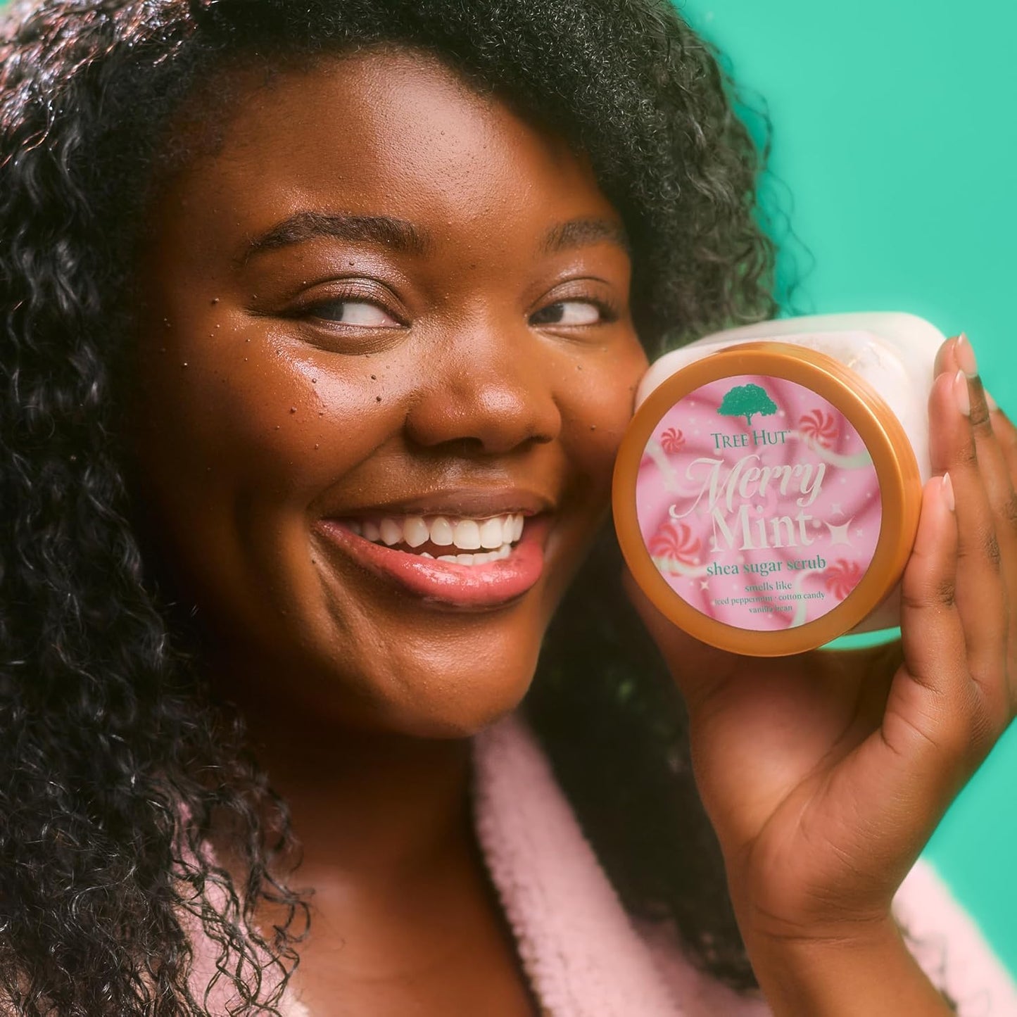 Tree Hut Shea Sugar Scrub, Exfoliating Body Scrub Removes Dead, Dry Skin for a Soft & Hydrated Feel, Nourishing Essential Body Care, 18 fl oz.