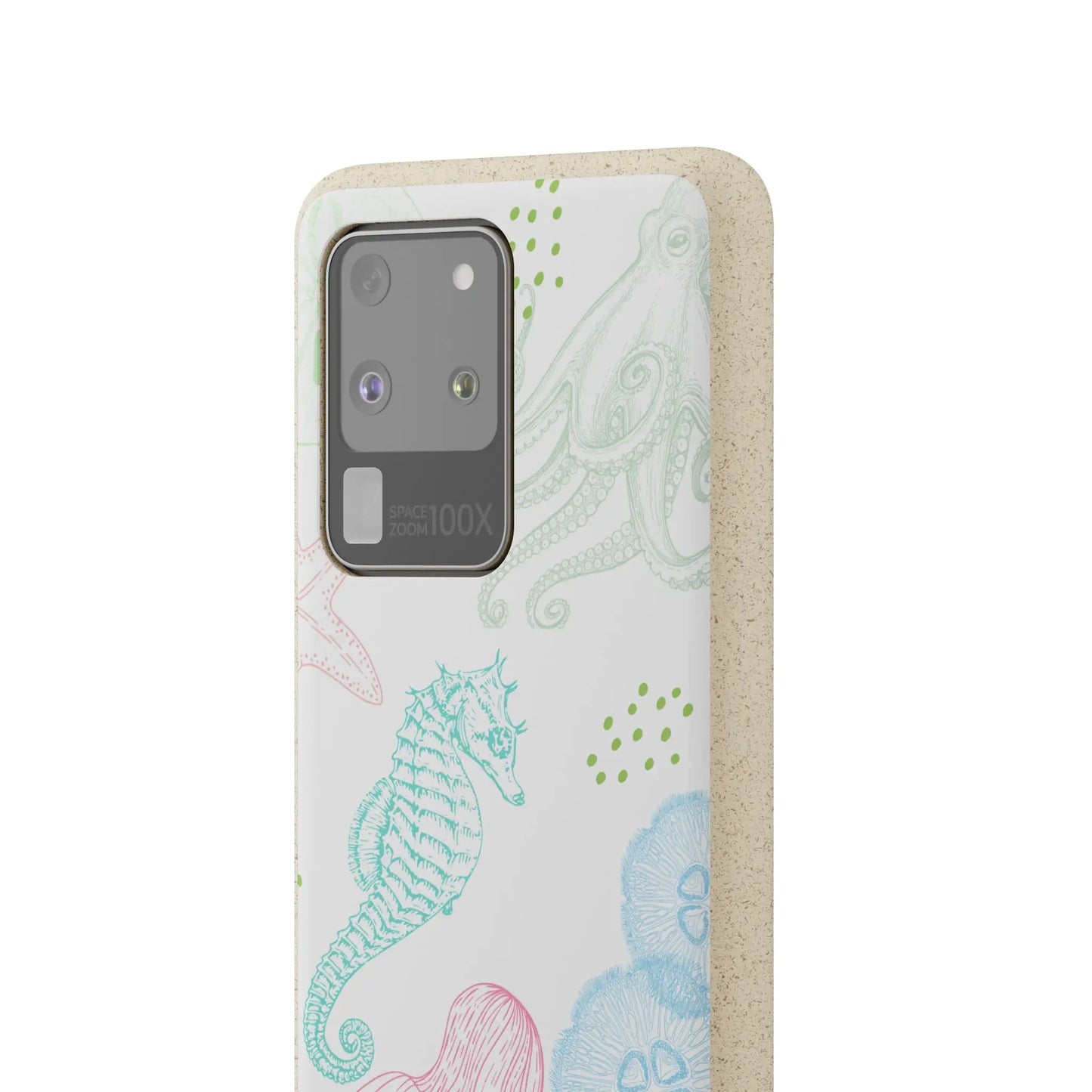 Pastel Coast Biodegradable Phone Case for IPhone and Samsung Galaxy
