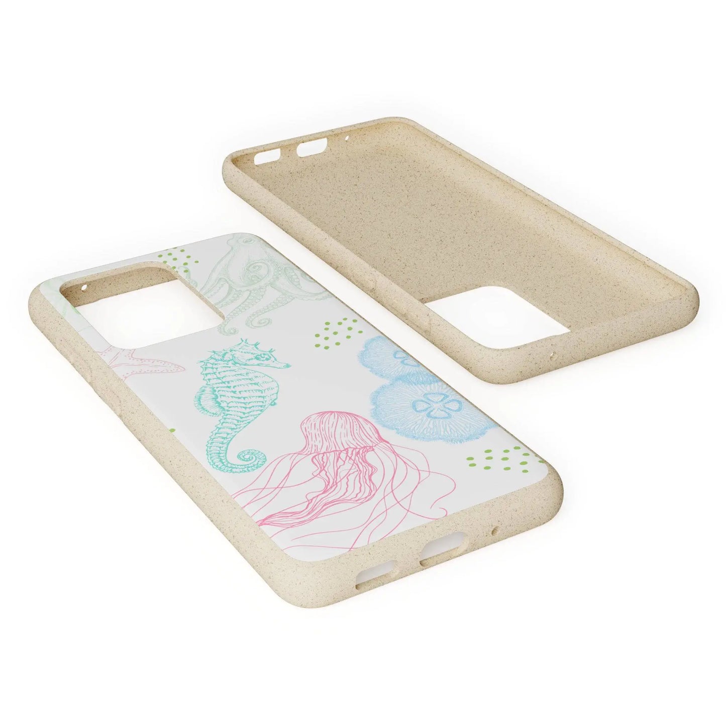 Pastel Coast Biodegradable Phone Case for IPhone and Samsung Galaxy