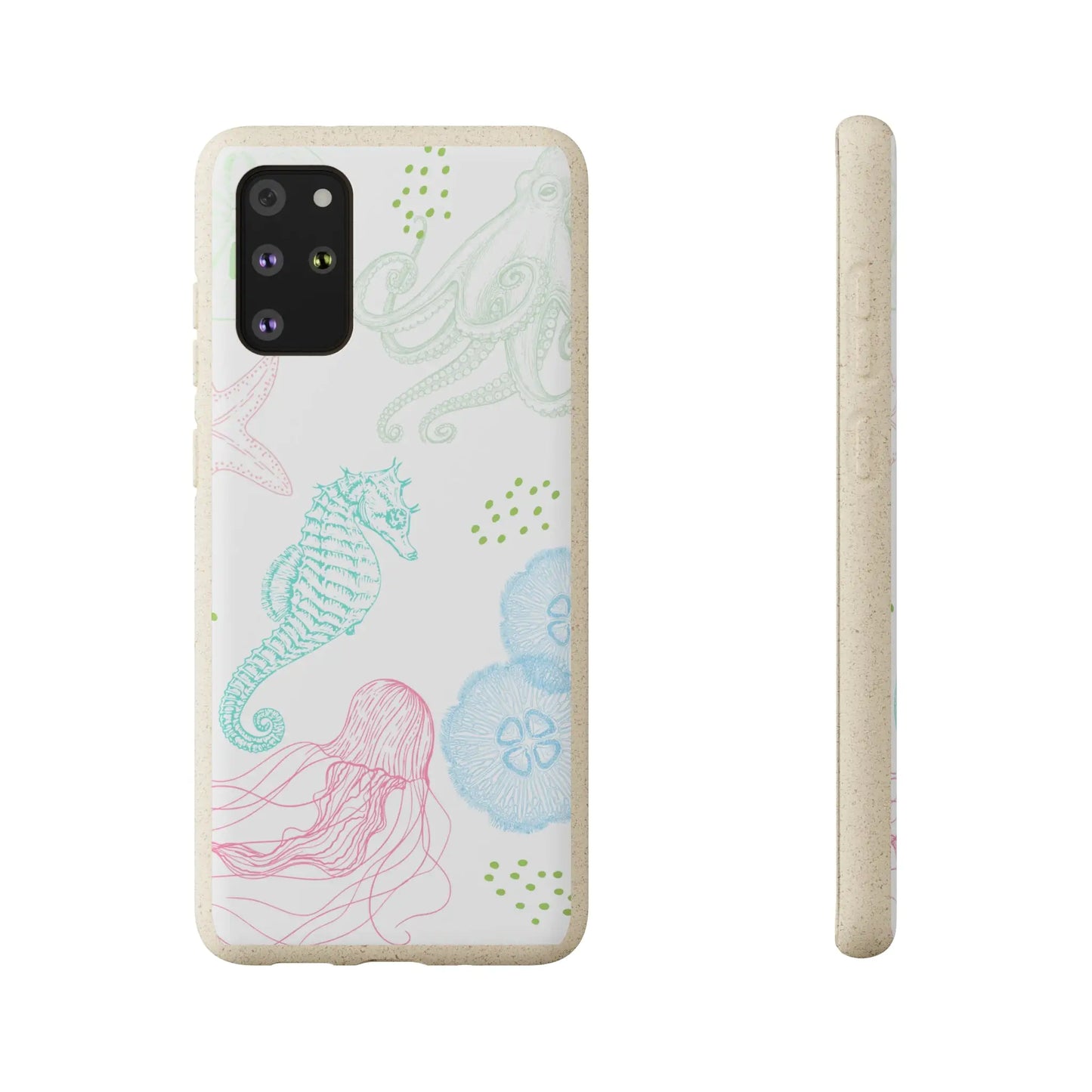 Pastel Coast Biodegradable Phone Case for IPhone and Samsung Galaxy