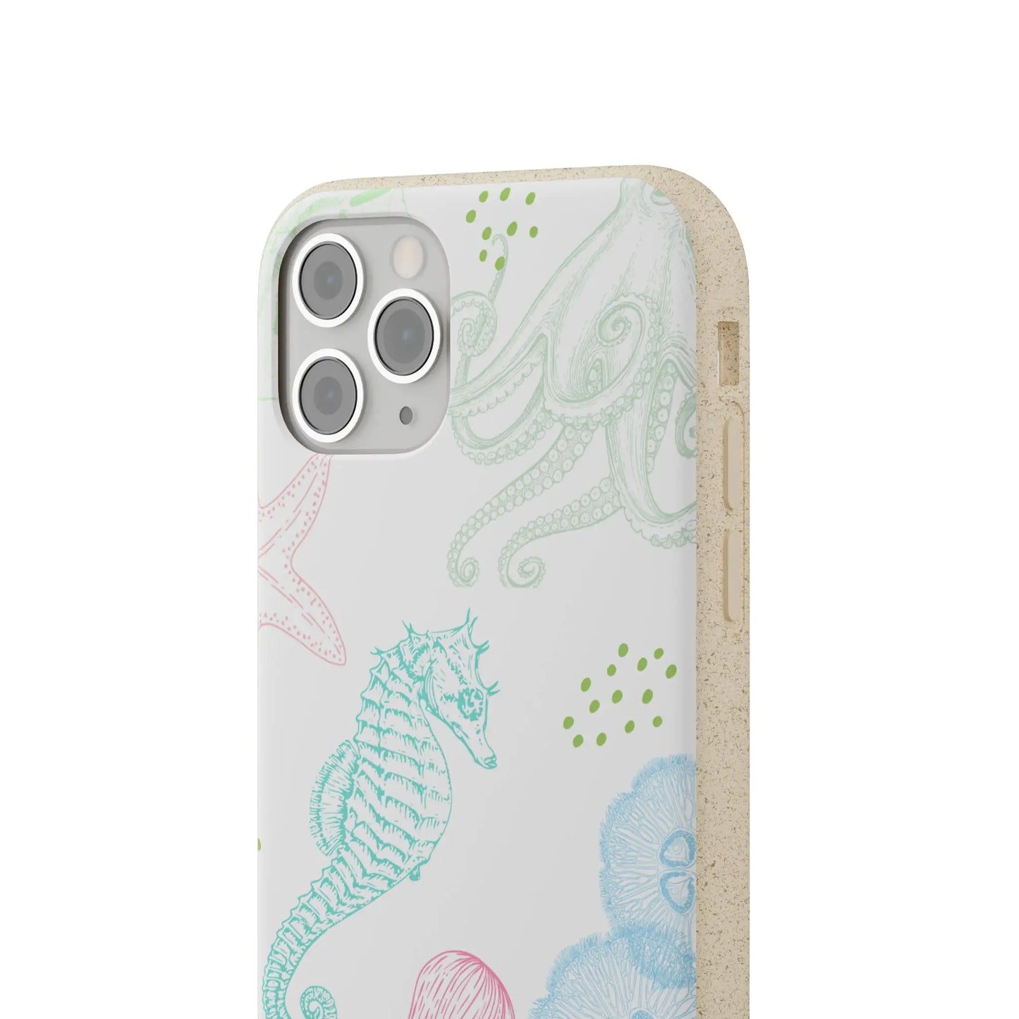 Pastel Coast Biodegradable Phone Case for IPhone and Samsung Galaxy