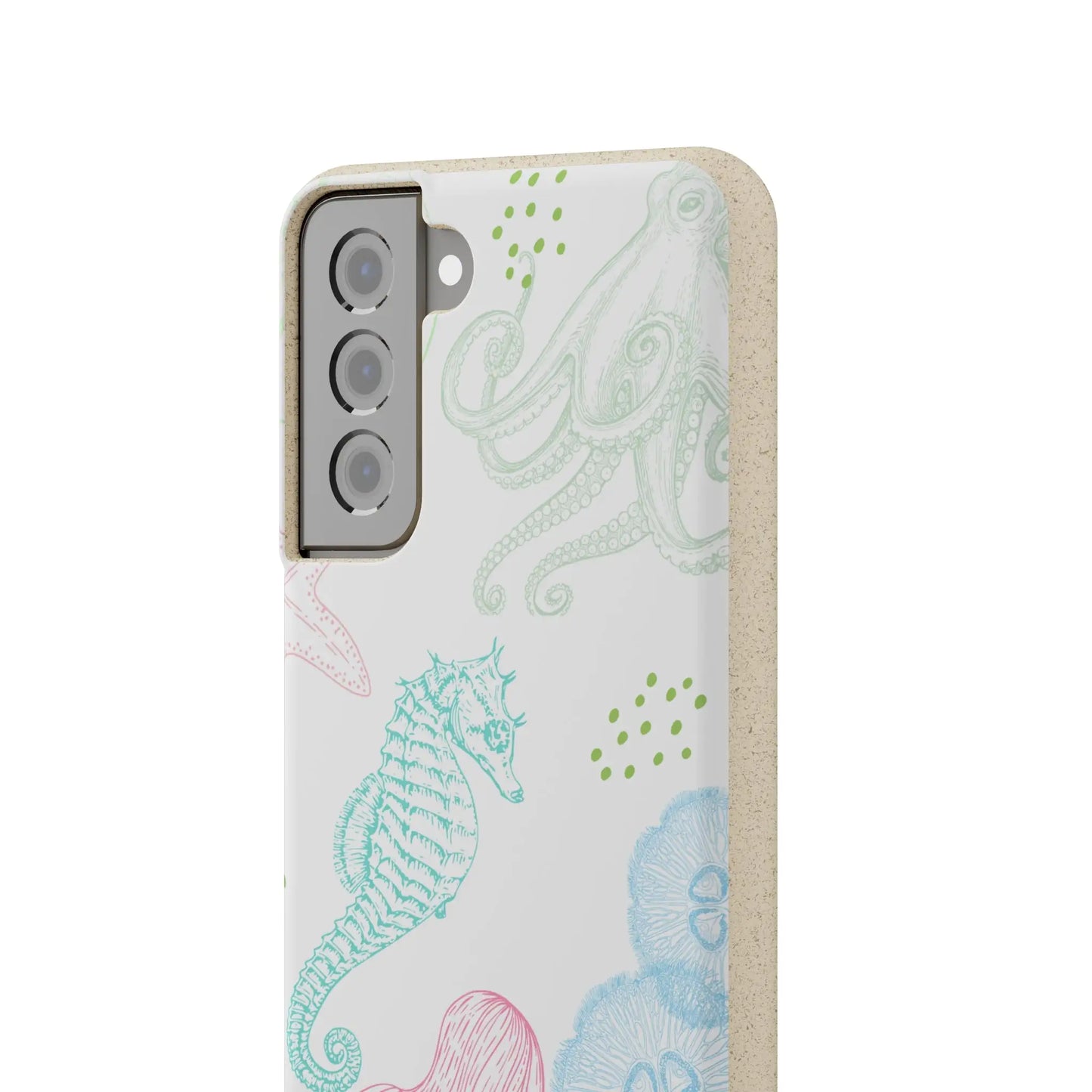 Pastel Coast Biodegradable Phone Case for IPhone and Samsung Galaxy