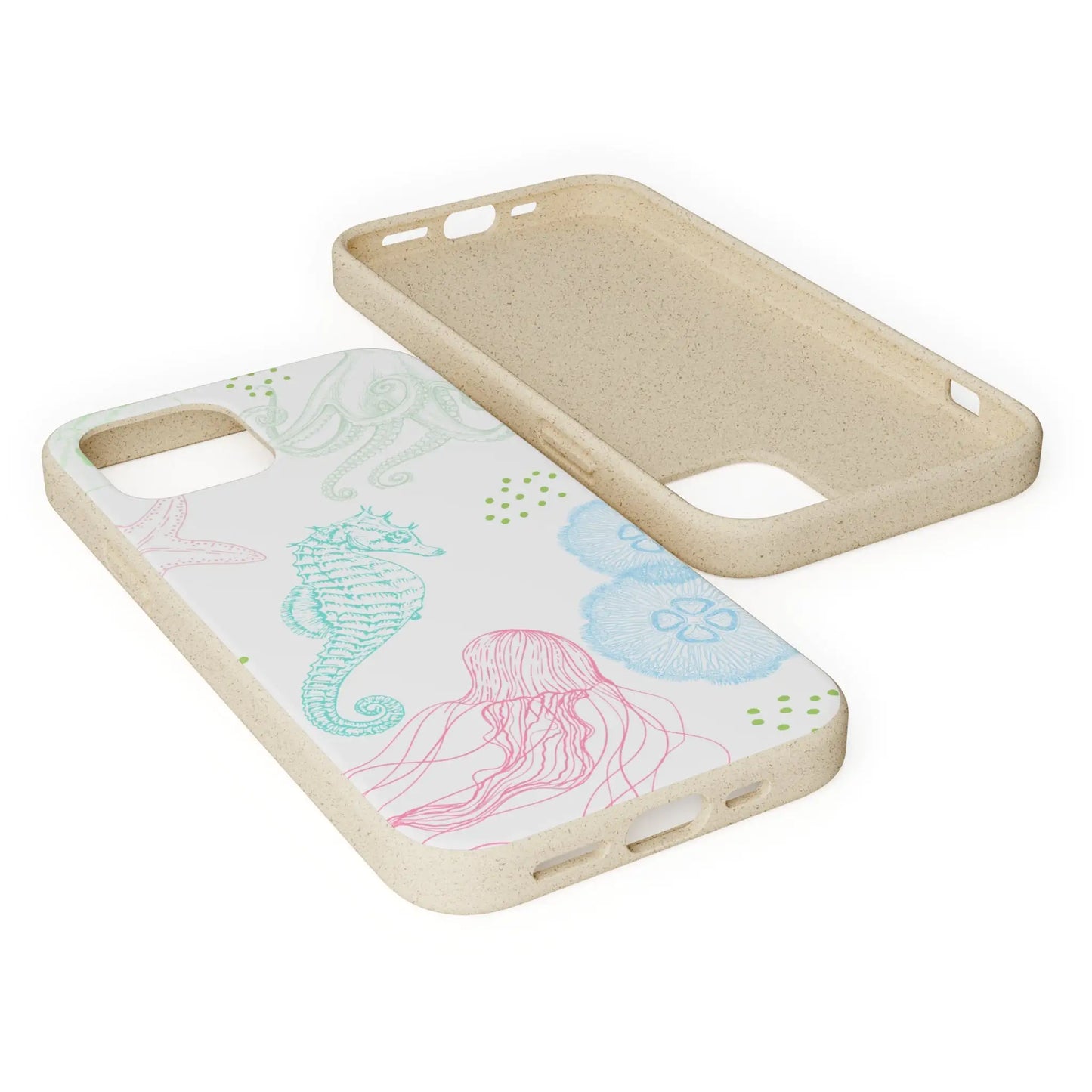 Pastel Coast Biodegradable Phone Case for IPhone and Samsung Galaxy