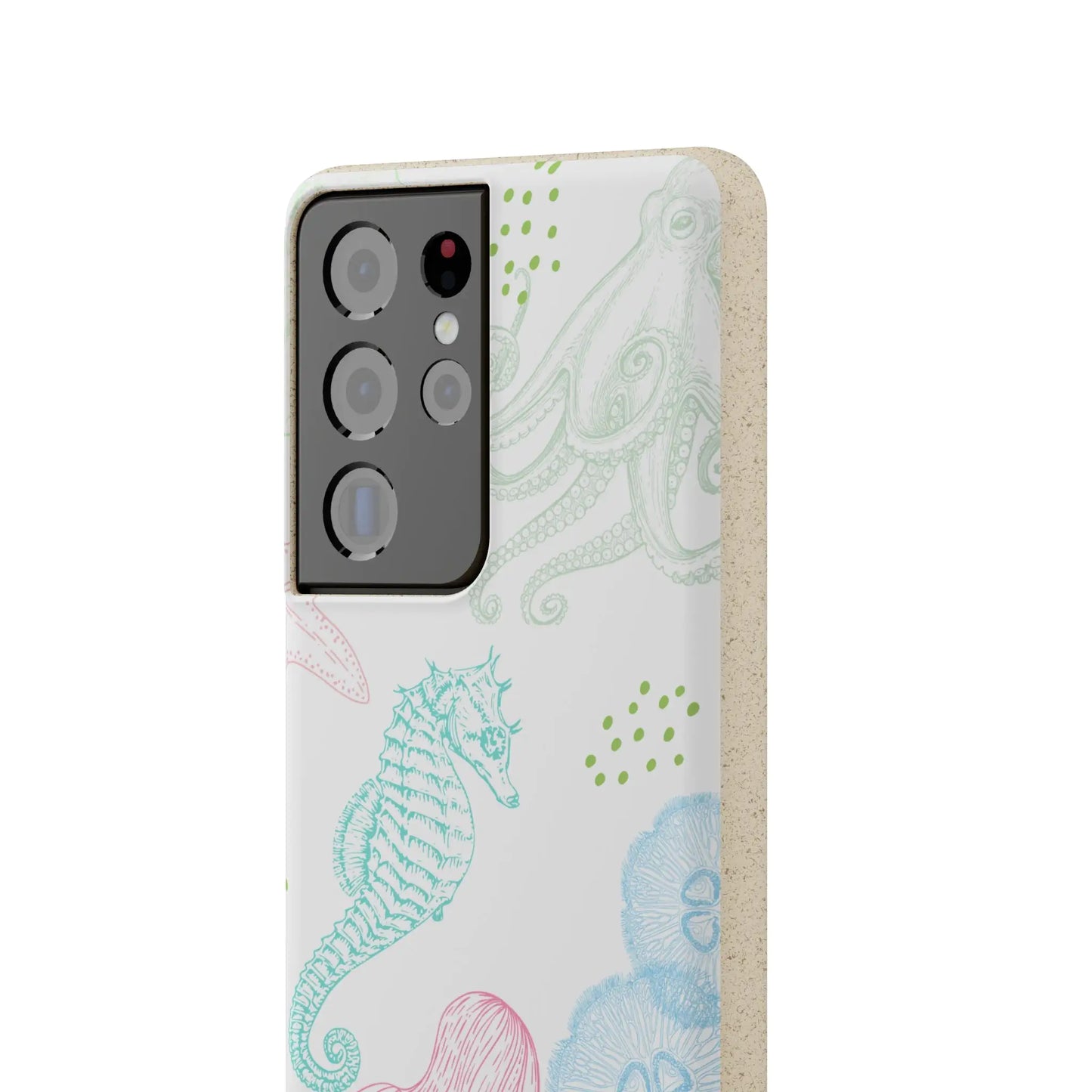 Pastel Coast Biodegradable Phone Case for IPhone and Samsung Galaxy