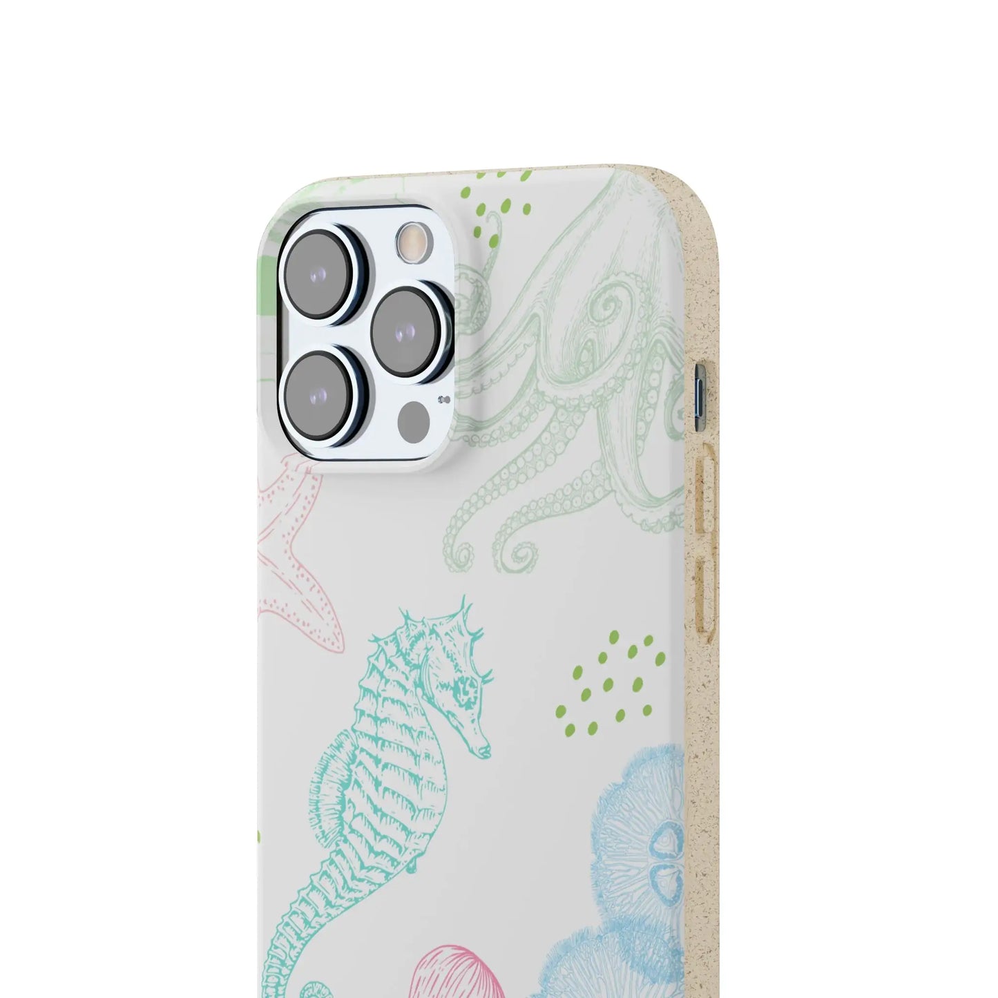 Pastel Coast Biodegradable Phone Case for IPhone and Samsung Galaxy