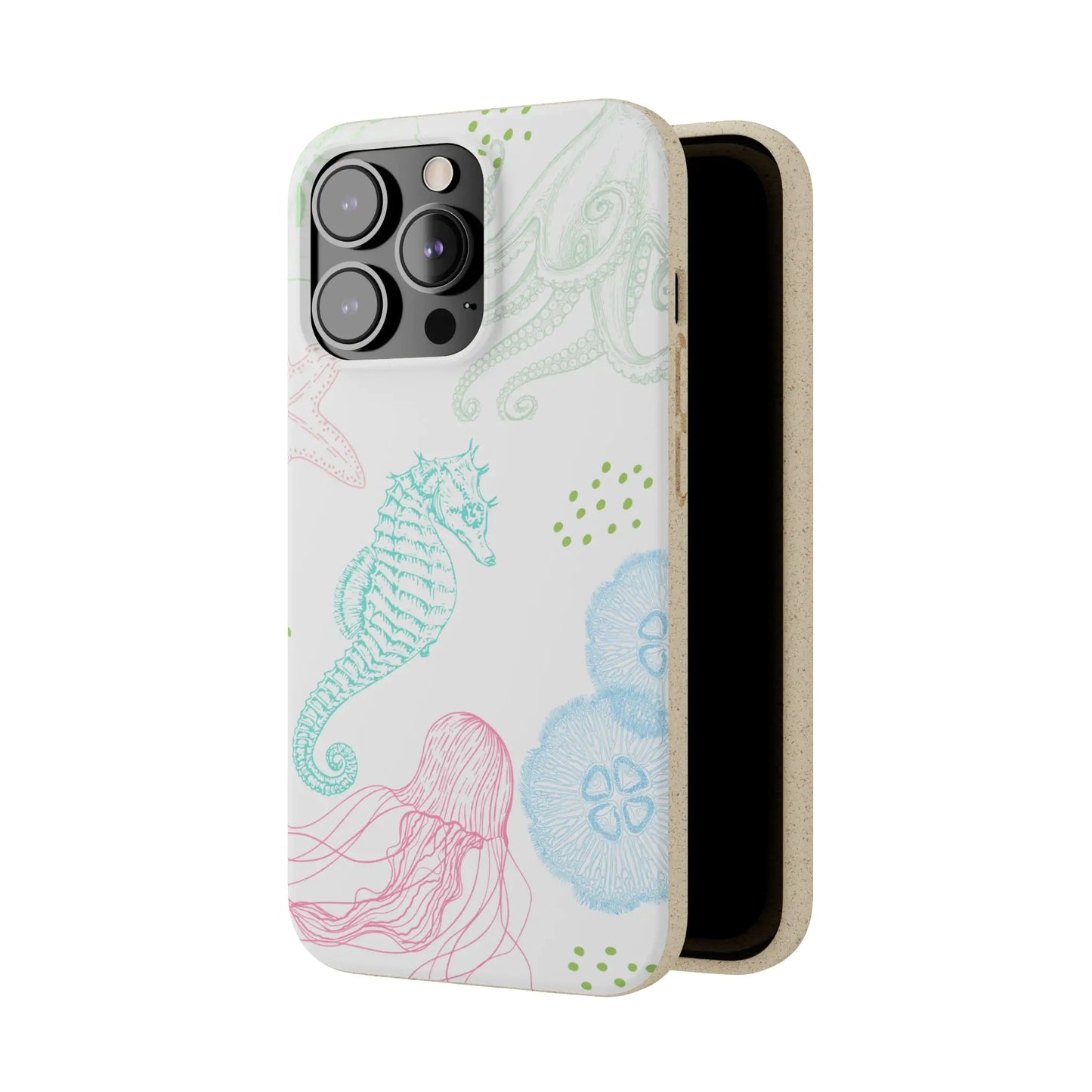 Pastel Coast Biodegradable Phone Case for IPhone and Samsung Galaxy