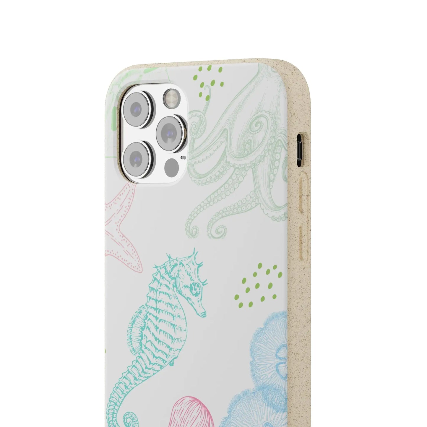 Pastel Coast Biodegradable Phone Case for IPhone and Samsung Galaxy