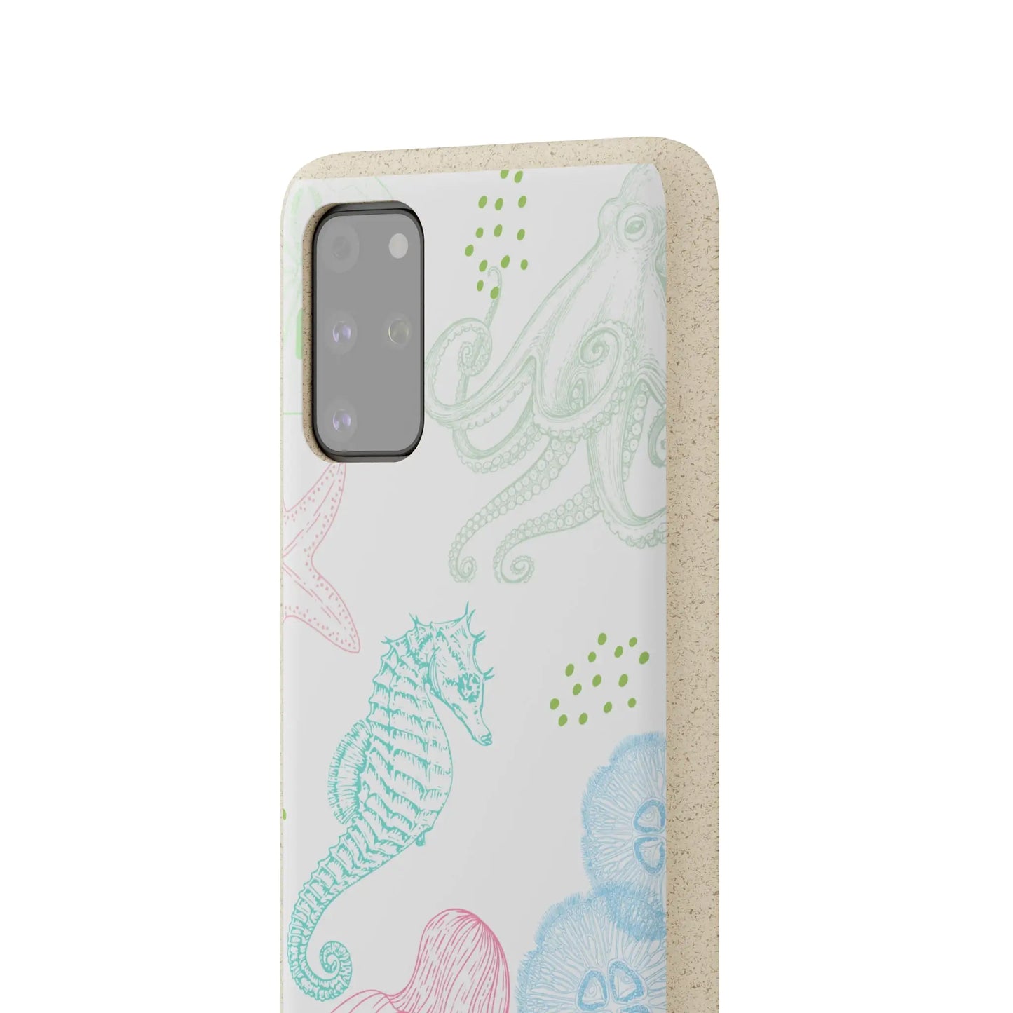 Pastel Coast Biodegradable Phone Case for IPhone and Samsung Galaxy
