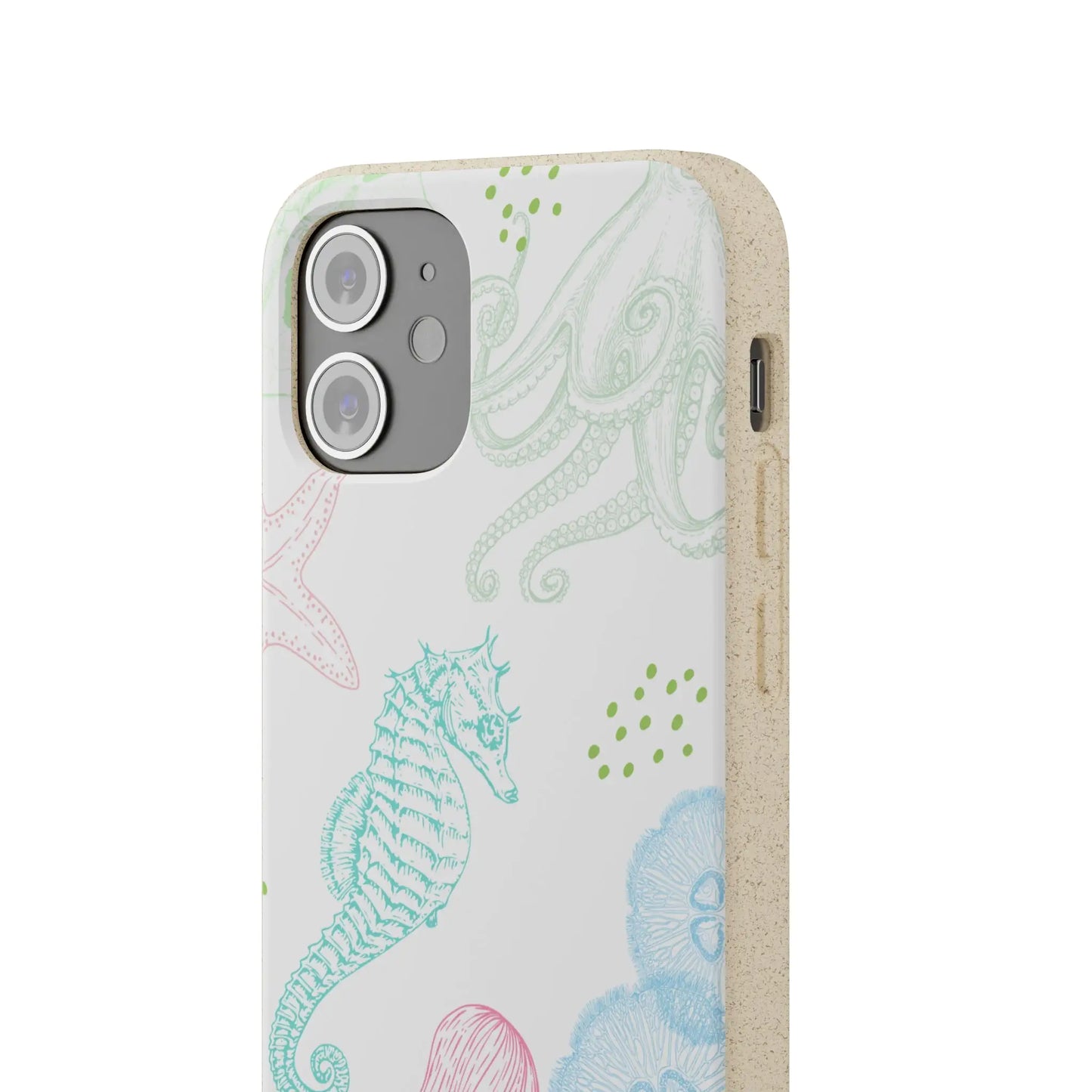 Pastel Coast Biodegradable Phone Case for IPhone and Samsung Galaxy
