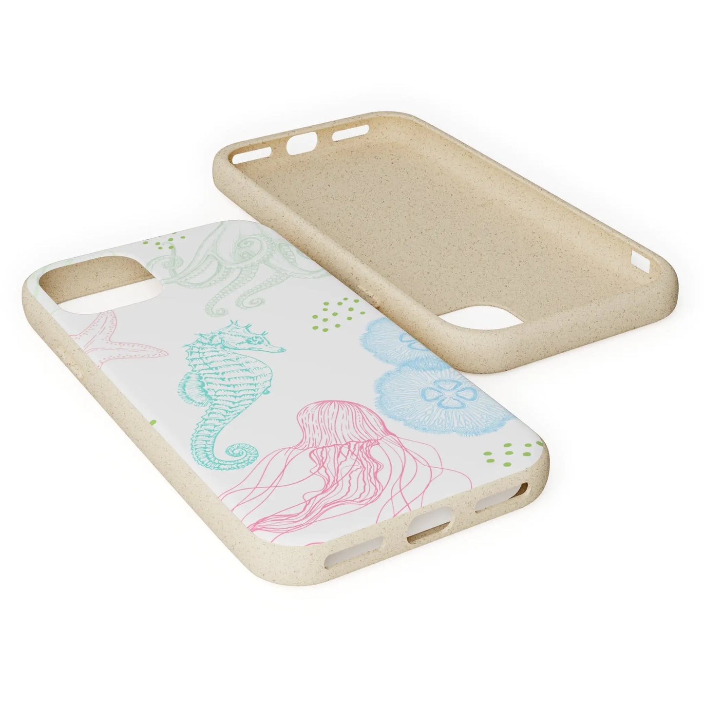Pastel Coast Biodegradable Phone Case for IPhone and Samsung Galaxy