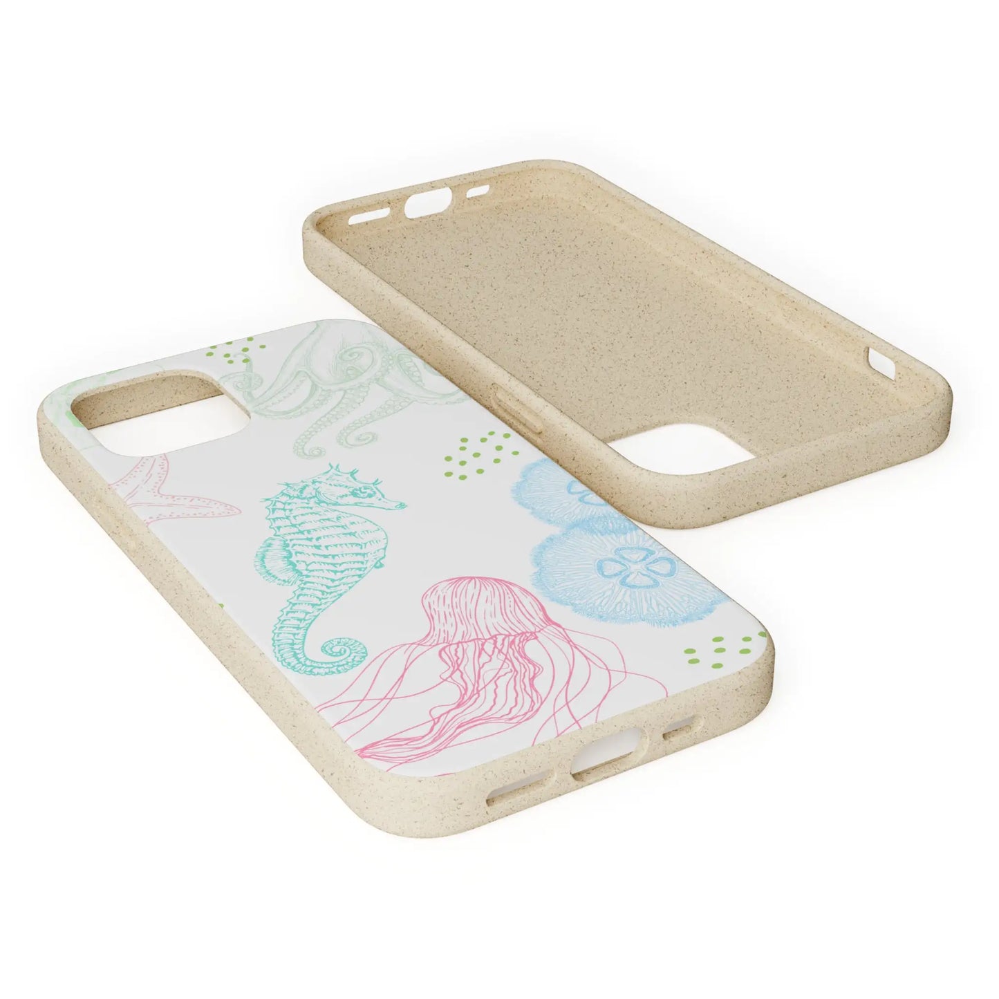 Pastel Coast Biodegradable Phone Case for IPhone and Samsung Galaxy