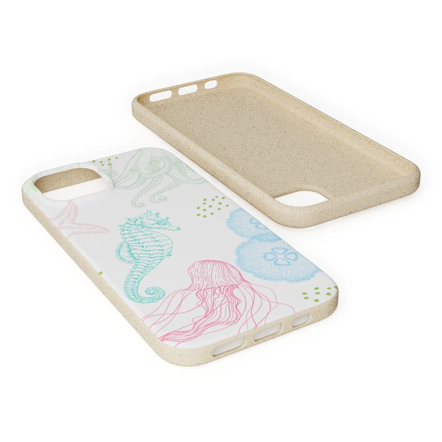 Pastel Coast Biodegradable Phone Case for IPhone and Samsung Galaxy