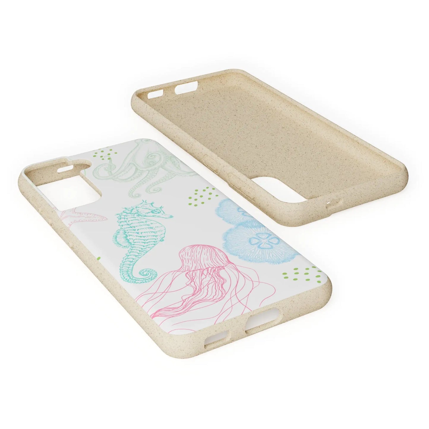 Pastel Coast Biodegradable Phone Case for IPhone and Samsung Galaxy