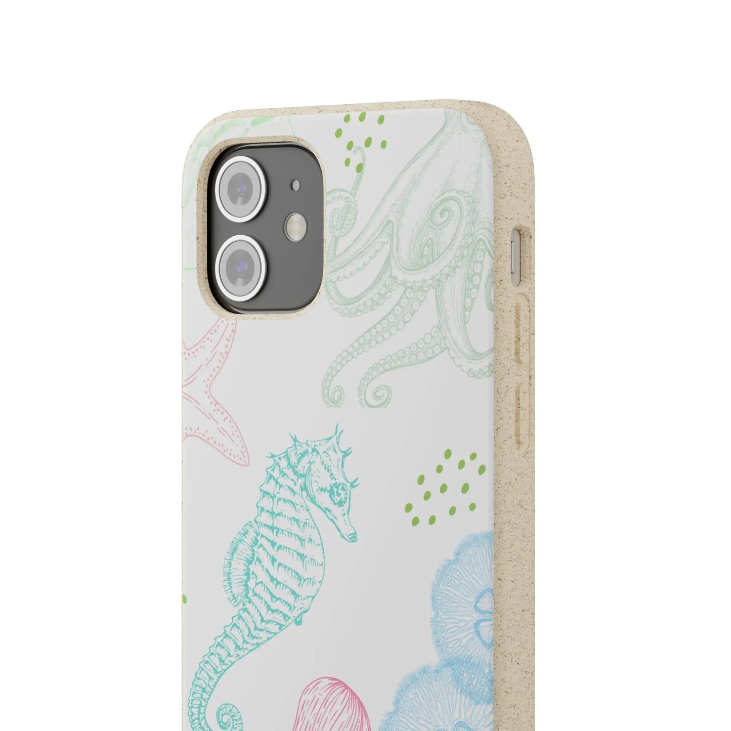 Pastel Coast Biodegradable Phone Case for IPhone and Samsung Galaxy