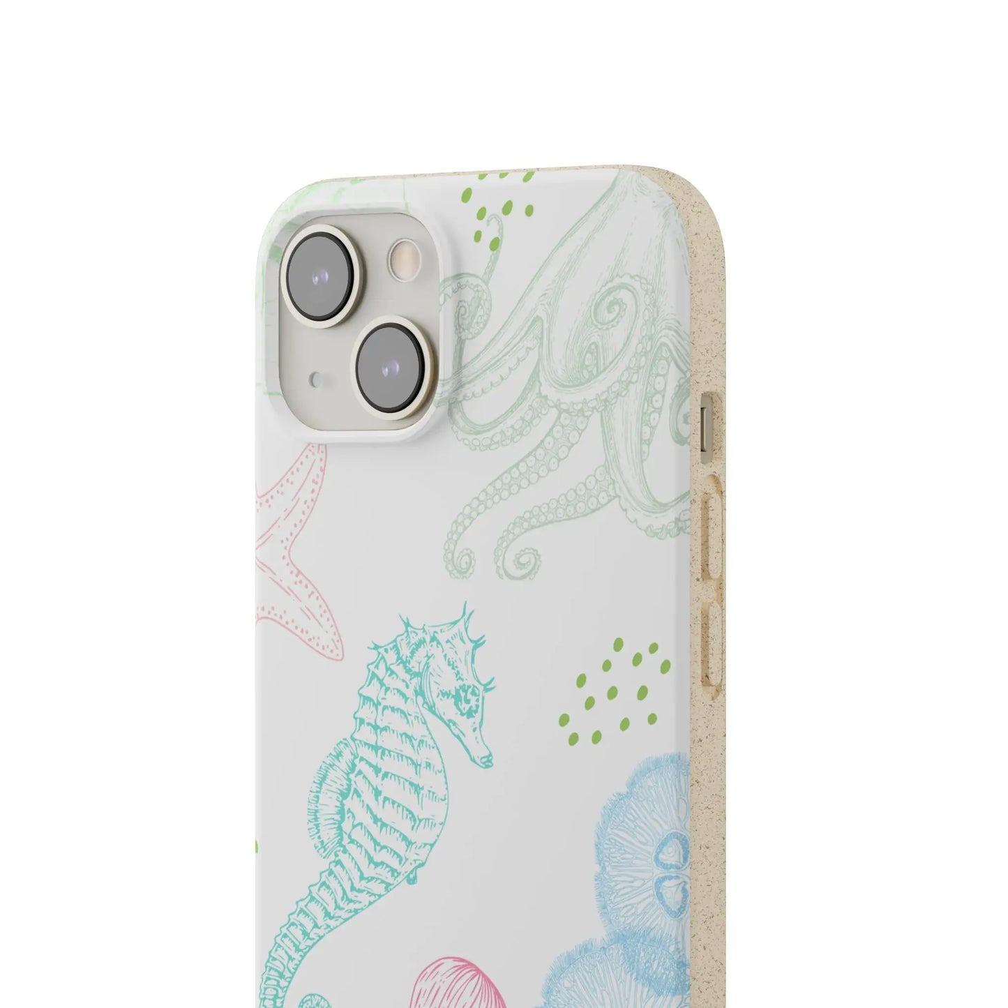 Pastel Coast Biodegradable Phone Case for IPhone and Samsung Galaxy