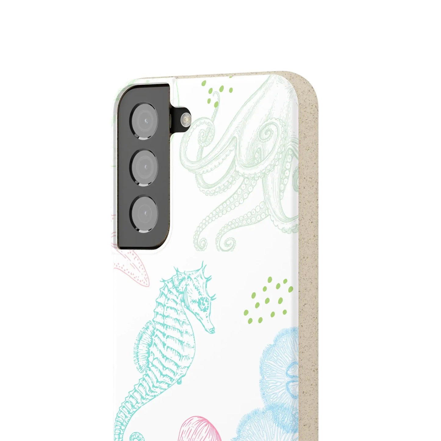 Pastel Coast Biodegradable Phone Case for IPhone and Samsung Galaxy