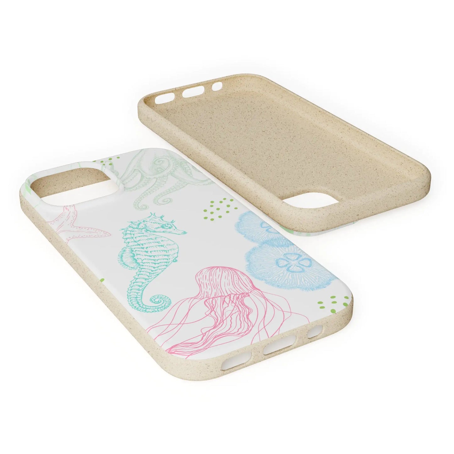 Pastel Coast Biodegradable Phone Case for IPhone and Samsung Galaxy