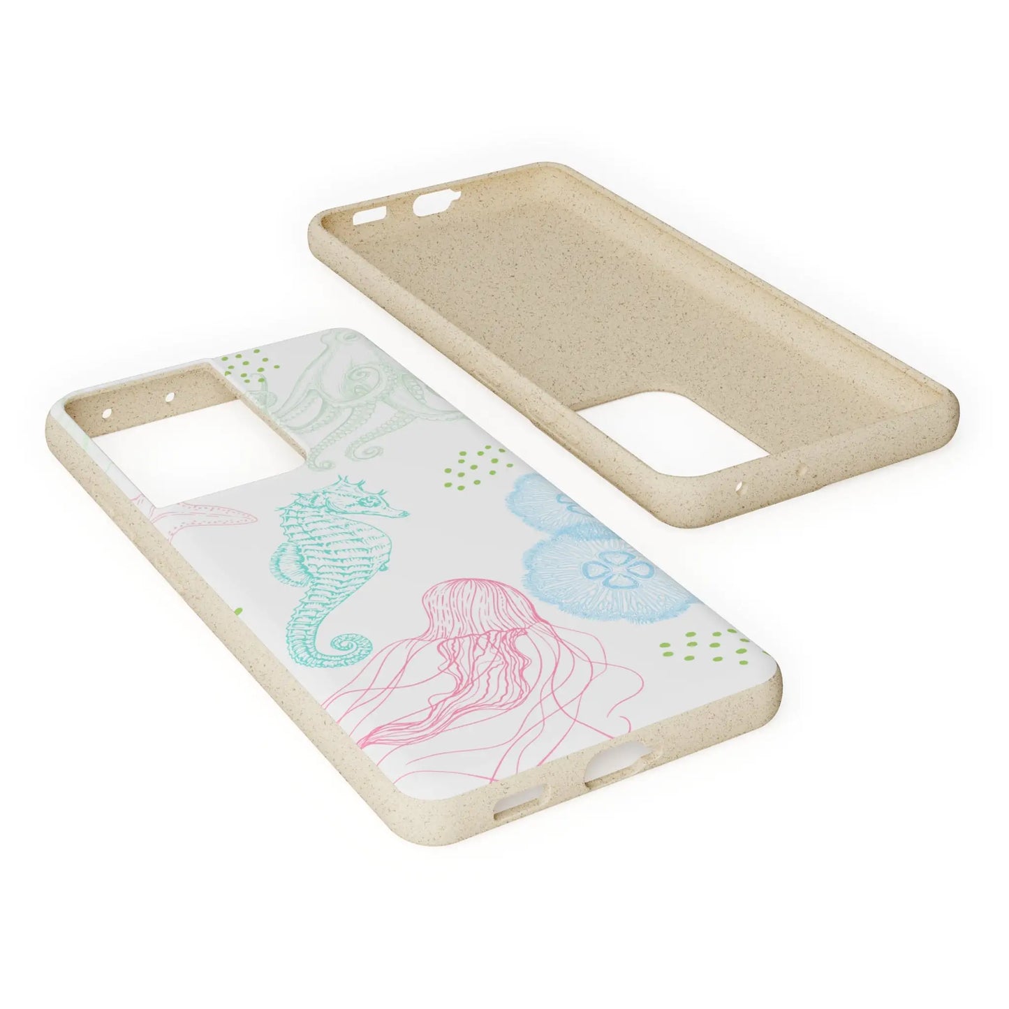 Pastel Coast Biodegradable Phone Case for IPhone and Samsung Galaxy