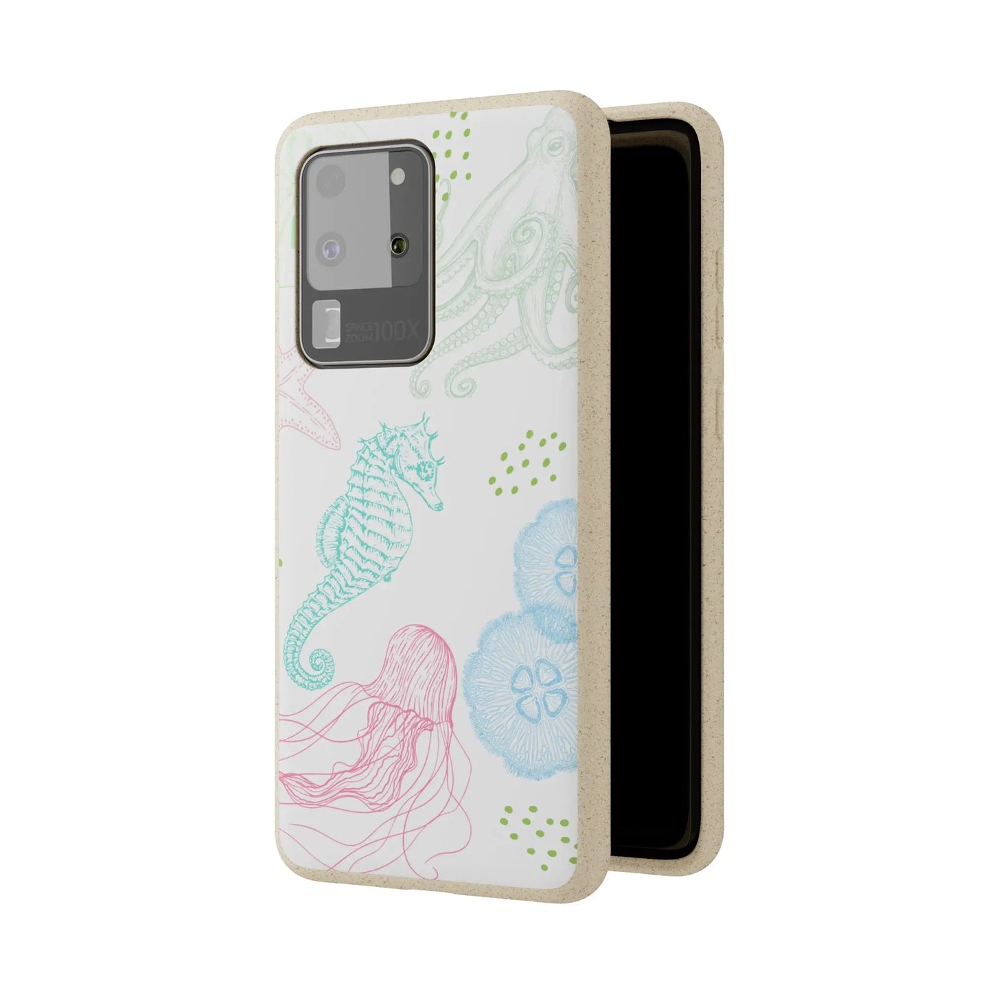 Pastel Coast Biodegradable Phone Case for IPhone and Samsung Galaxy