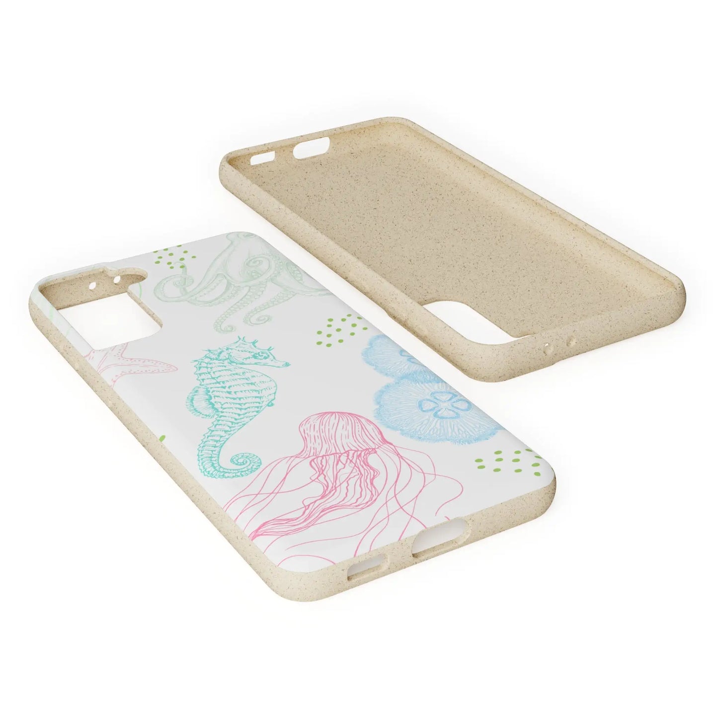 Pastel Coast Biodegradable Phone Case for IPhone and Samsung Galaxy