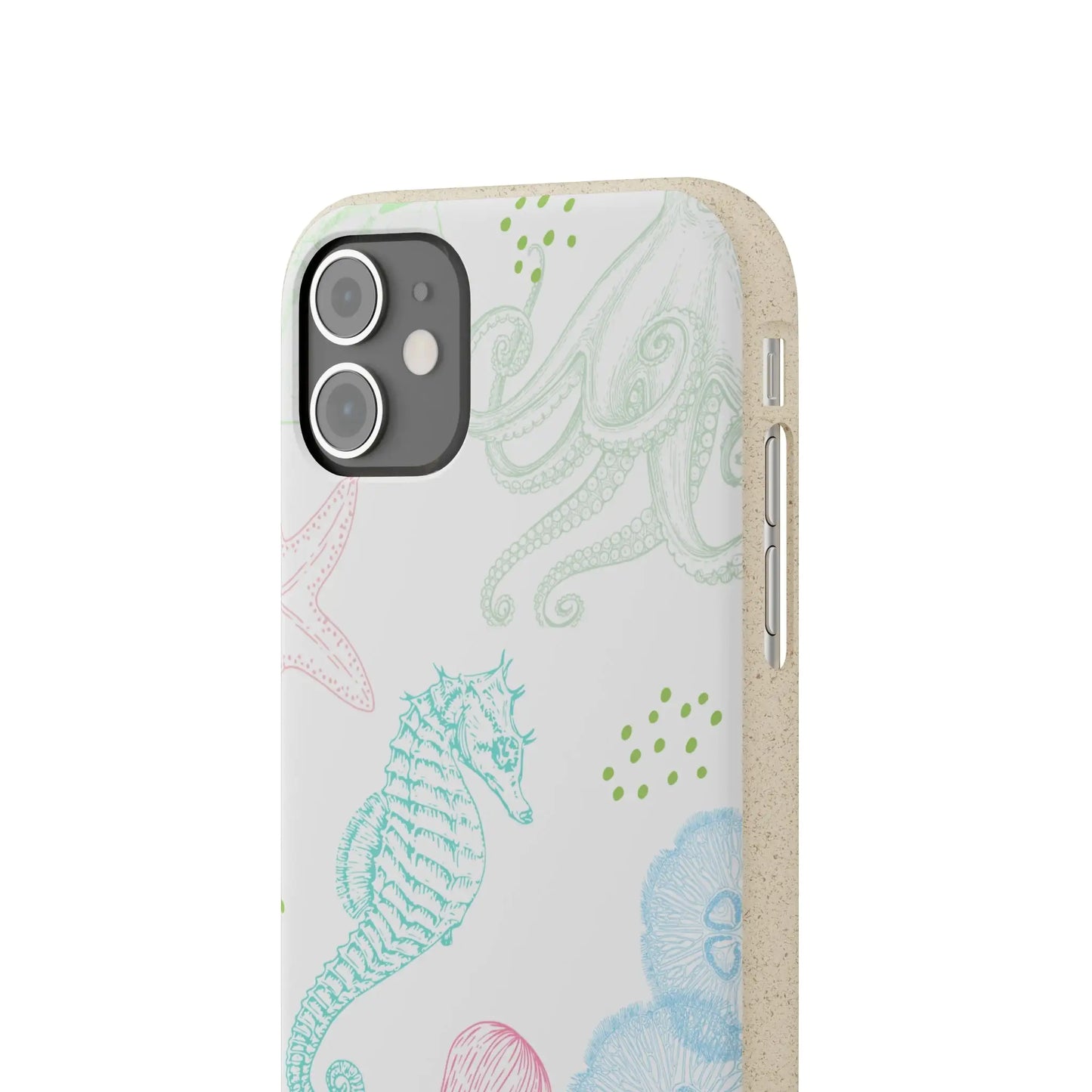 Pastel Coast Biodegradable Phone Case for IPhone and Samsung Galaxy